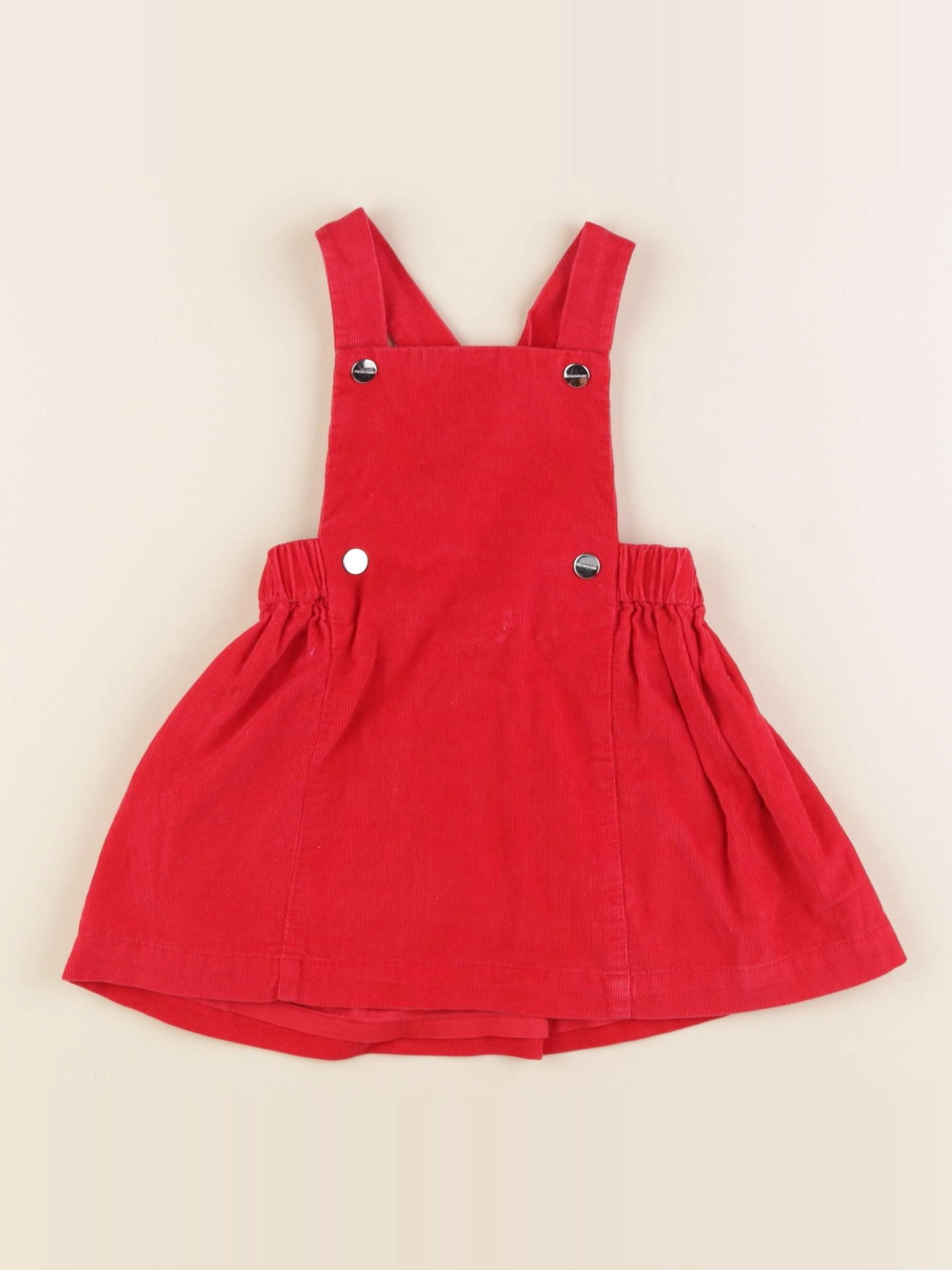 Jacadi - robe rouge - 18 mois