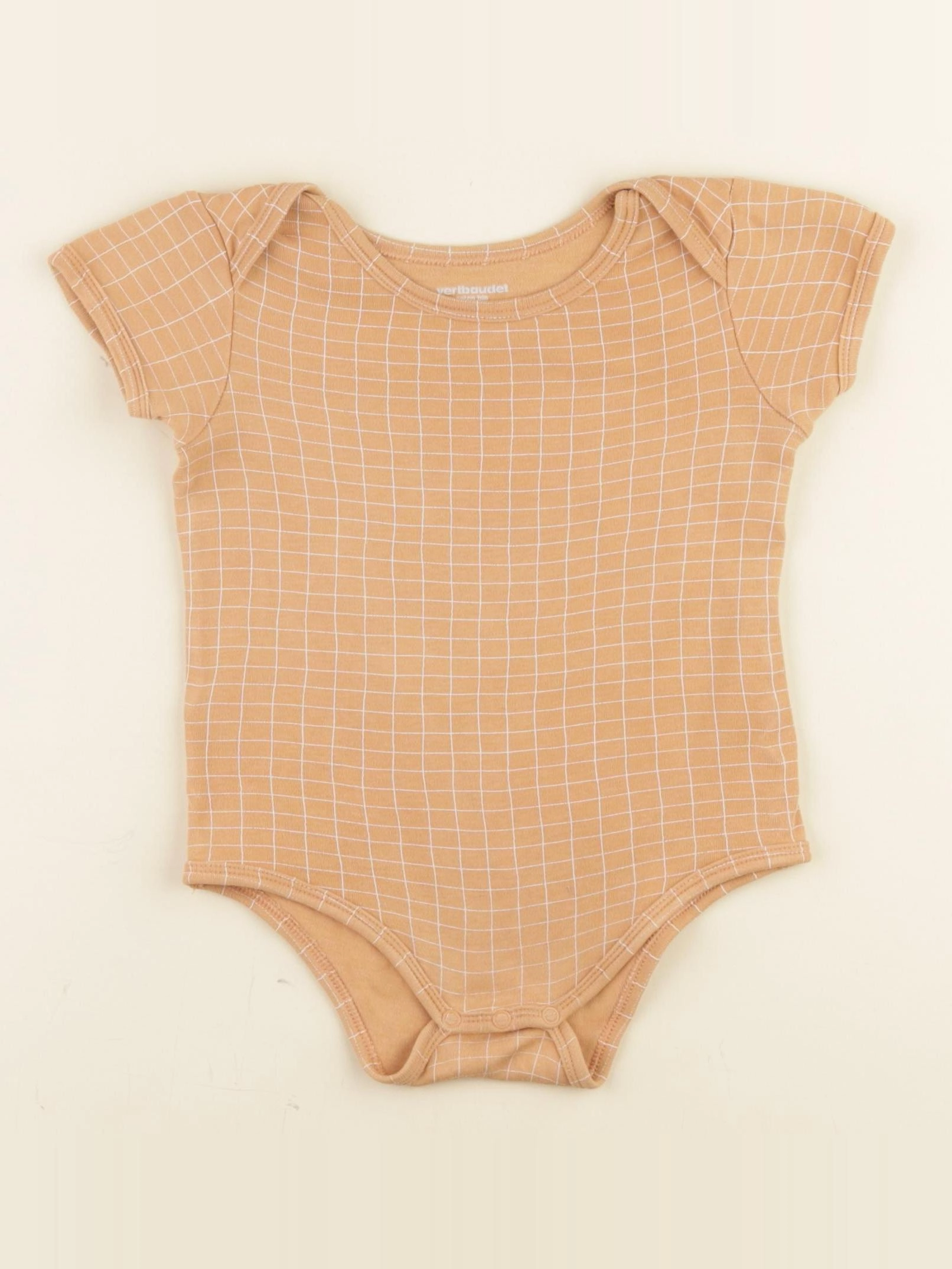 Vertbaudet - body marron - 18 mois