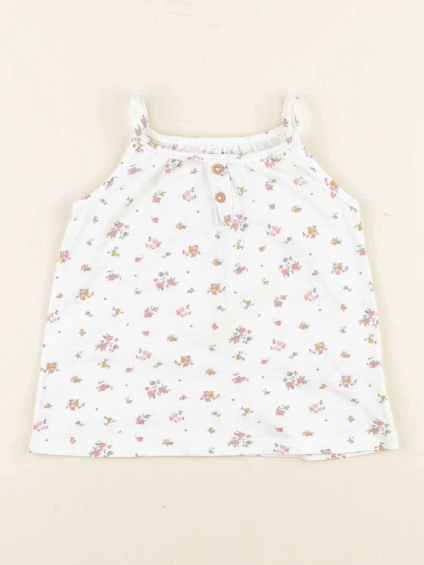 Vertbaudet - débardeur blanc - 18 mois