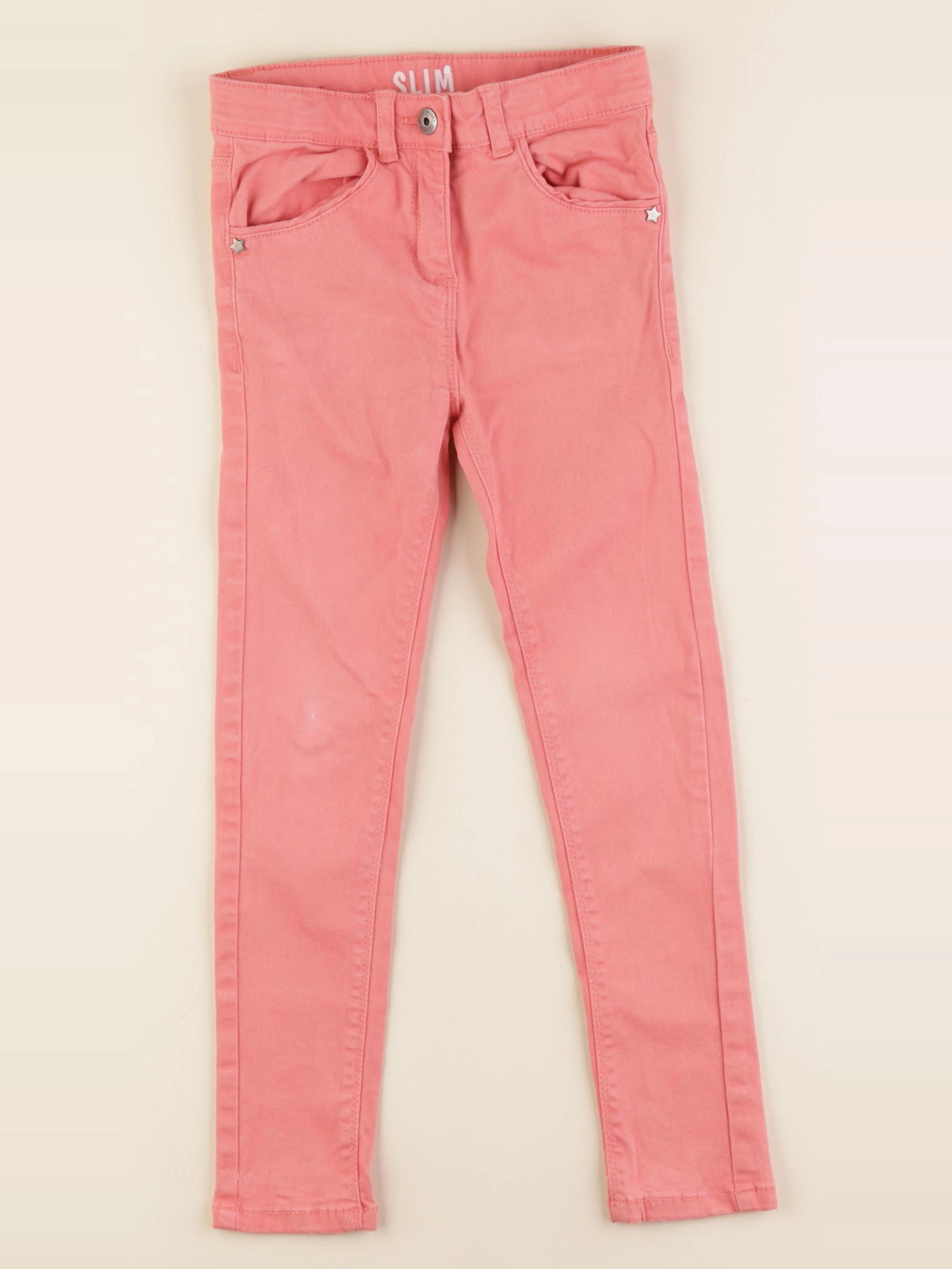 Vertbaudet - pantalon rose - 6 ans