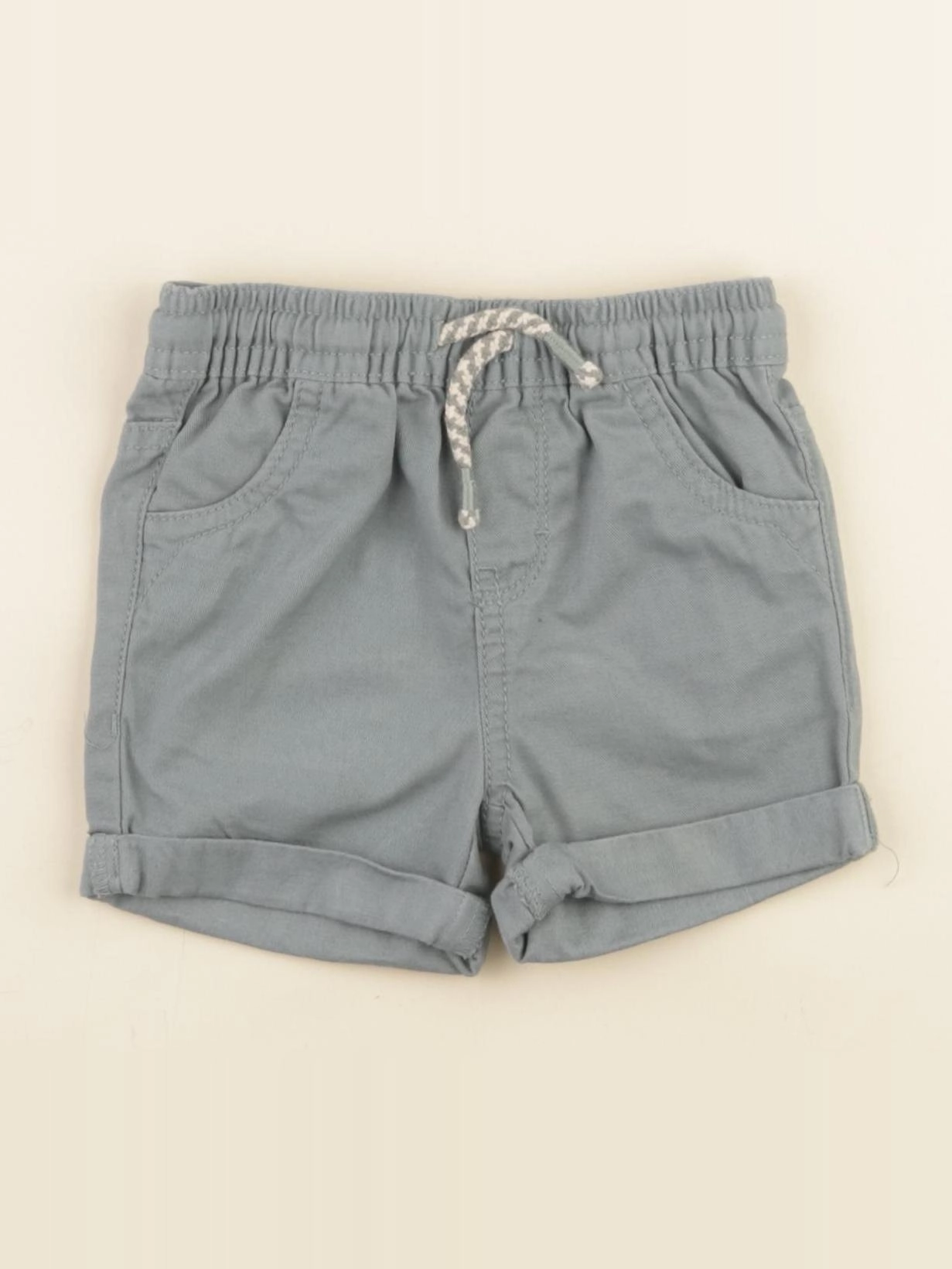 Vertbaudet - short vert - 9 mois