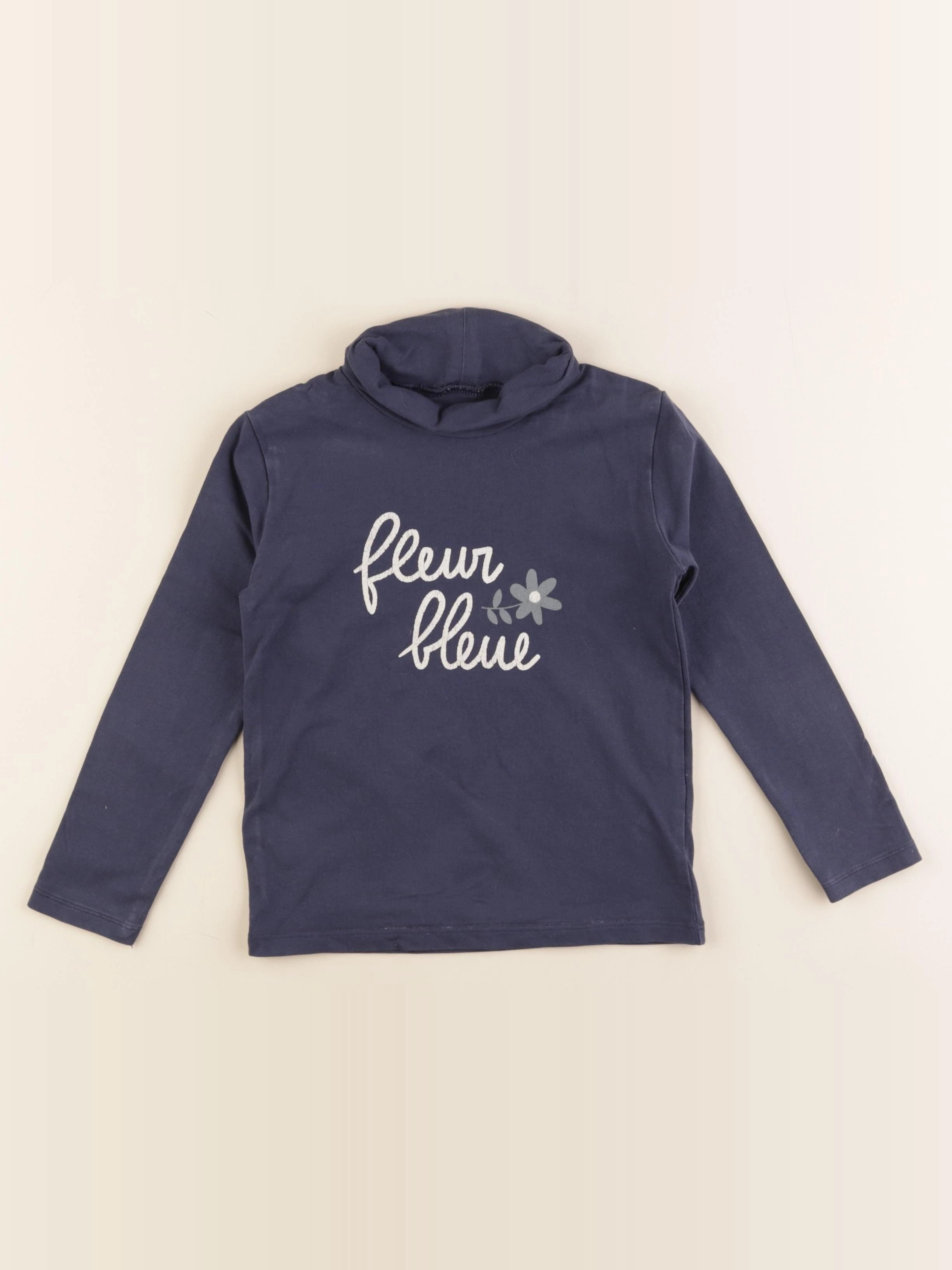 Vertbaudet - sous-pull bleu - 5 ans