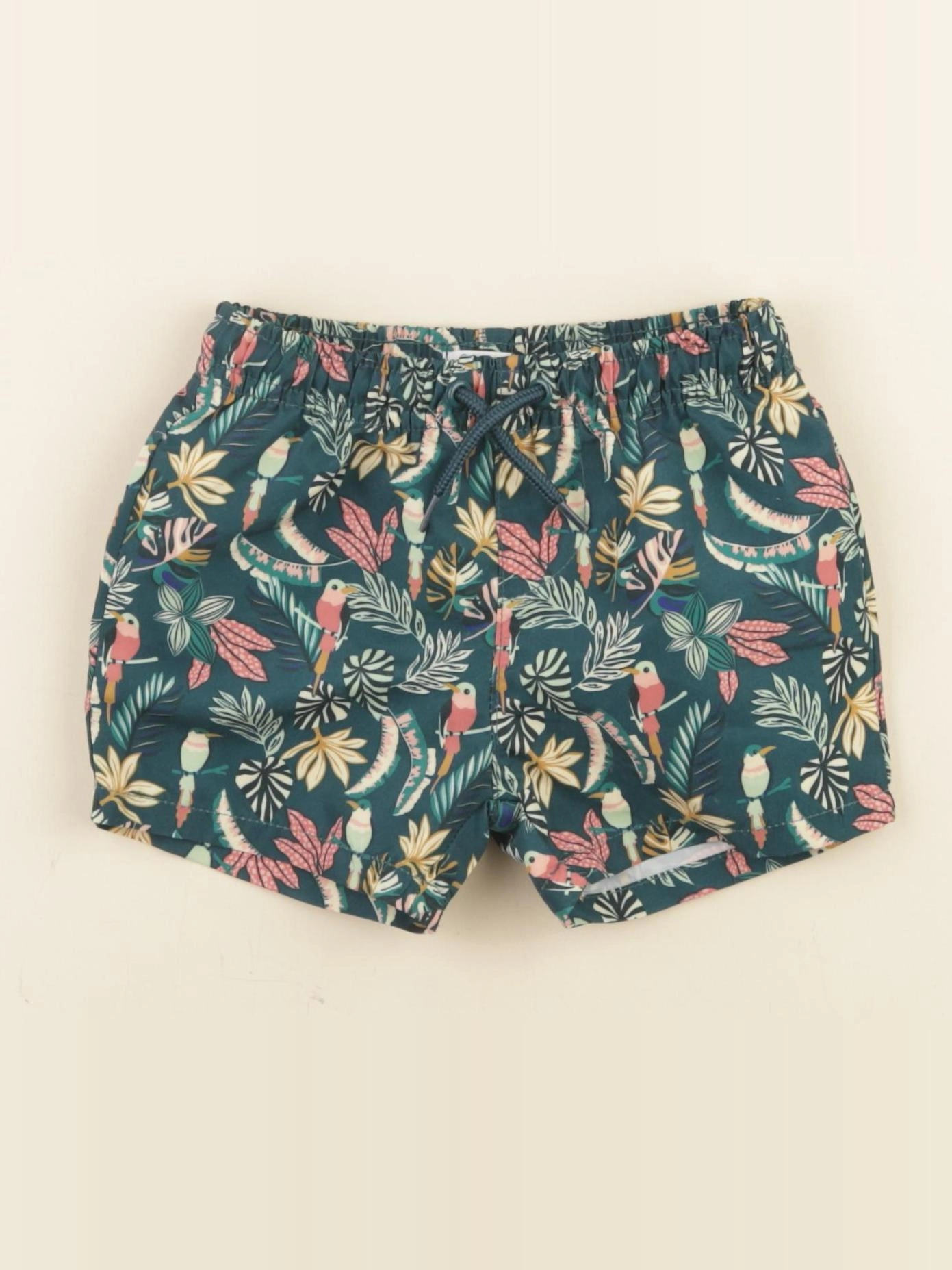 Vertbaudet - maillot de bain vert - 9 mois