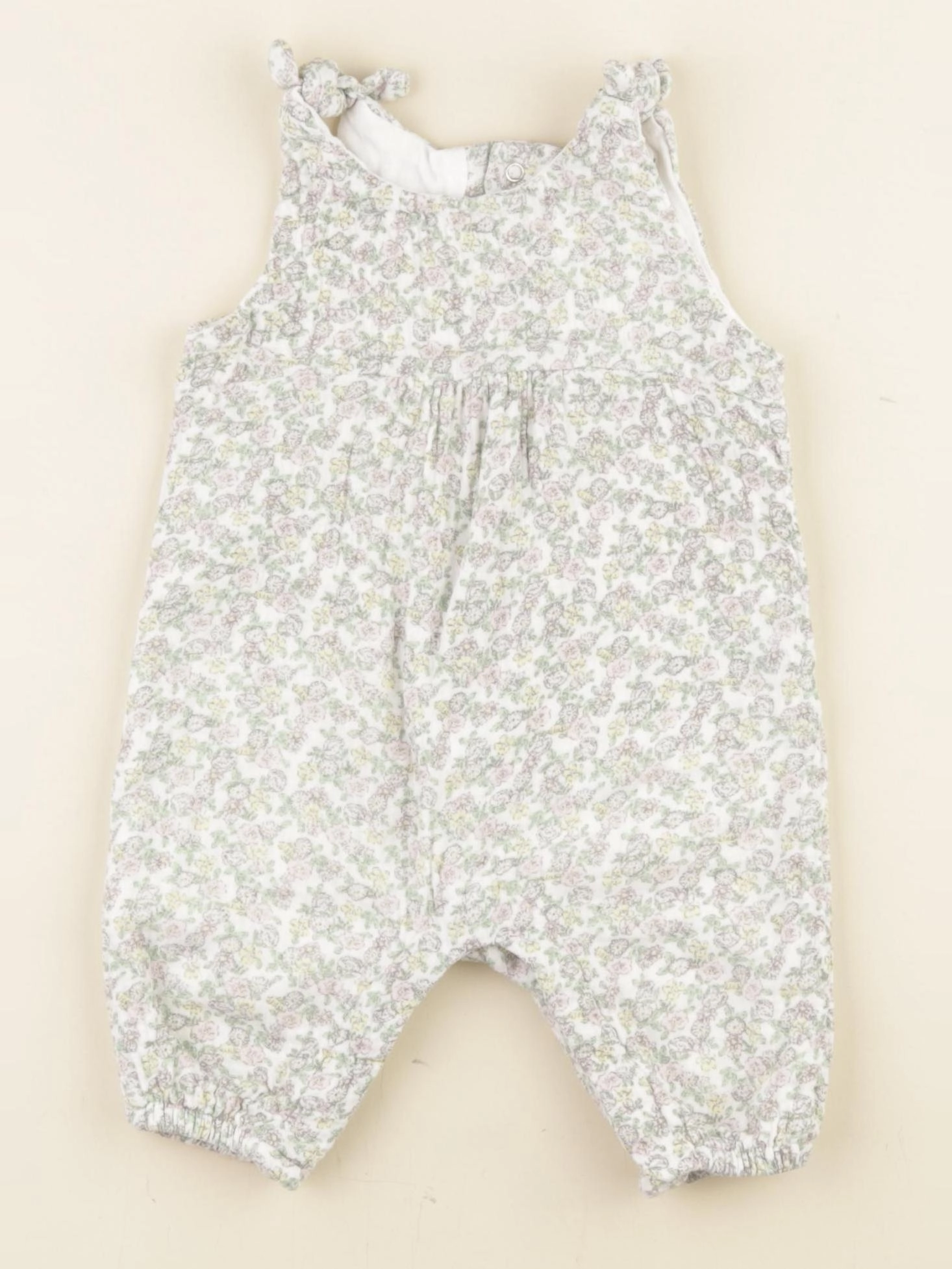 Vertbaudet - combinaison multicolore - 3 mois