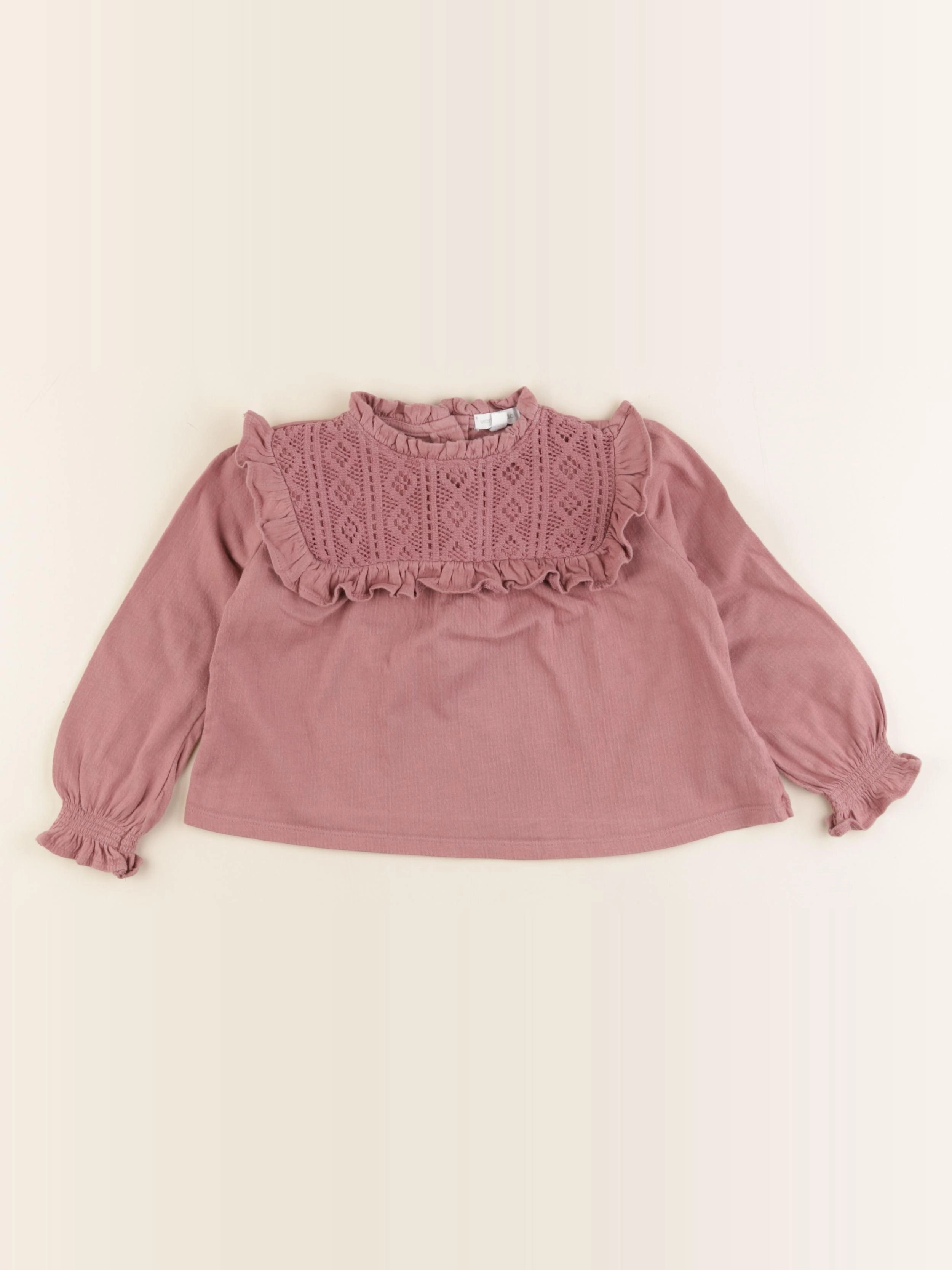 Vertbaudet - blouse rose - 3 ans