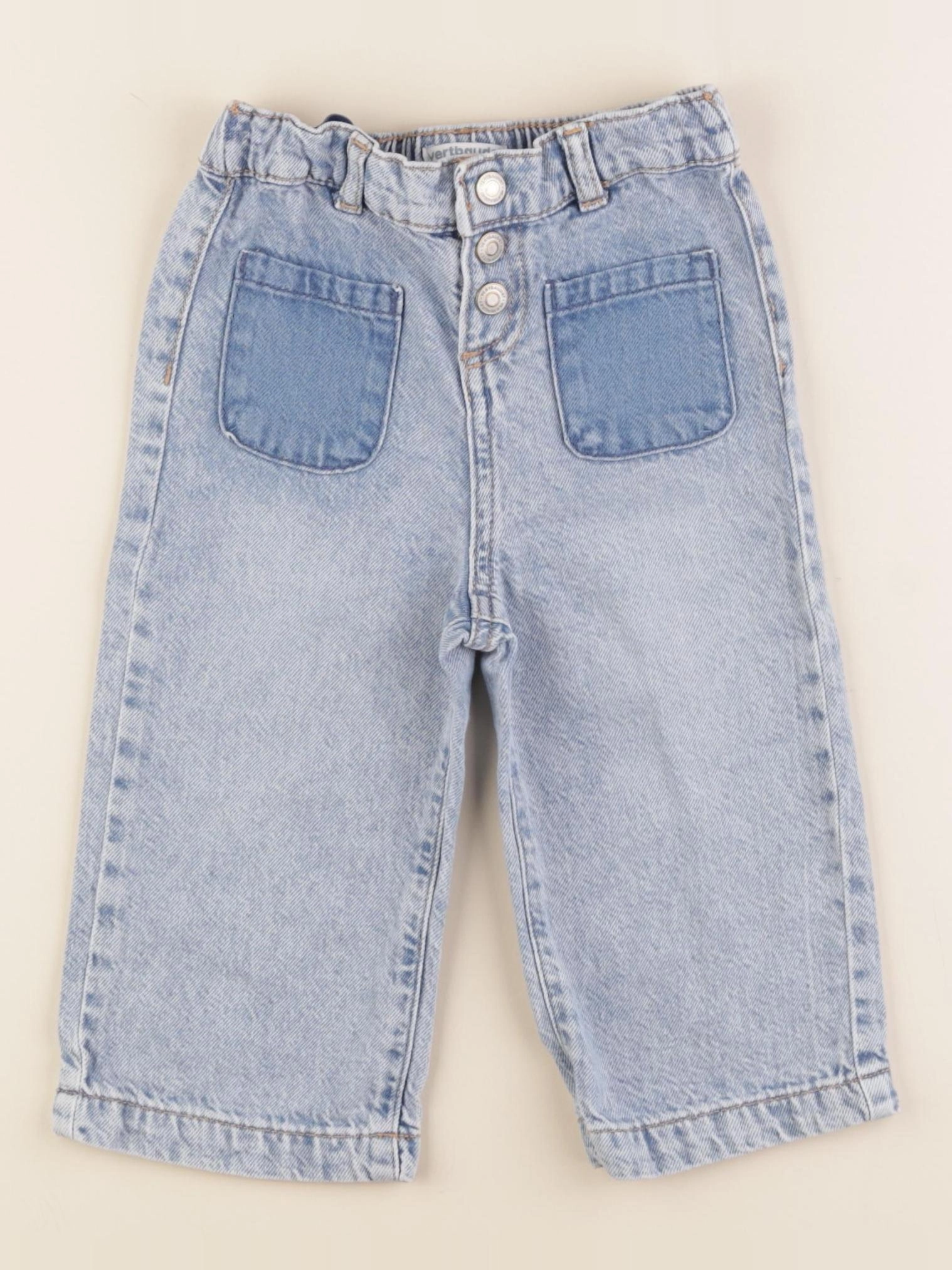 Vertbaudet - jean bleu - 18 mois