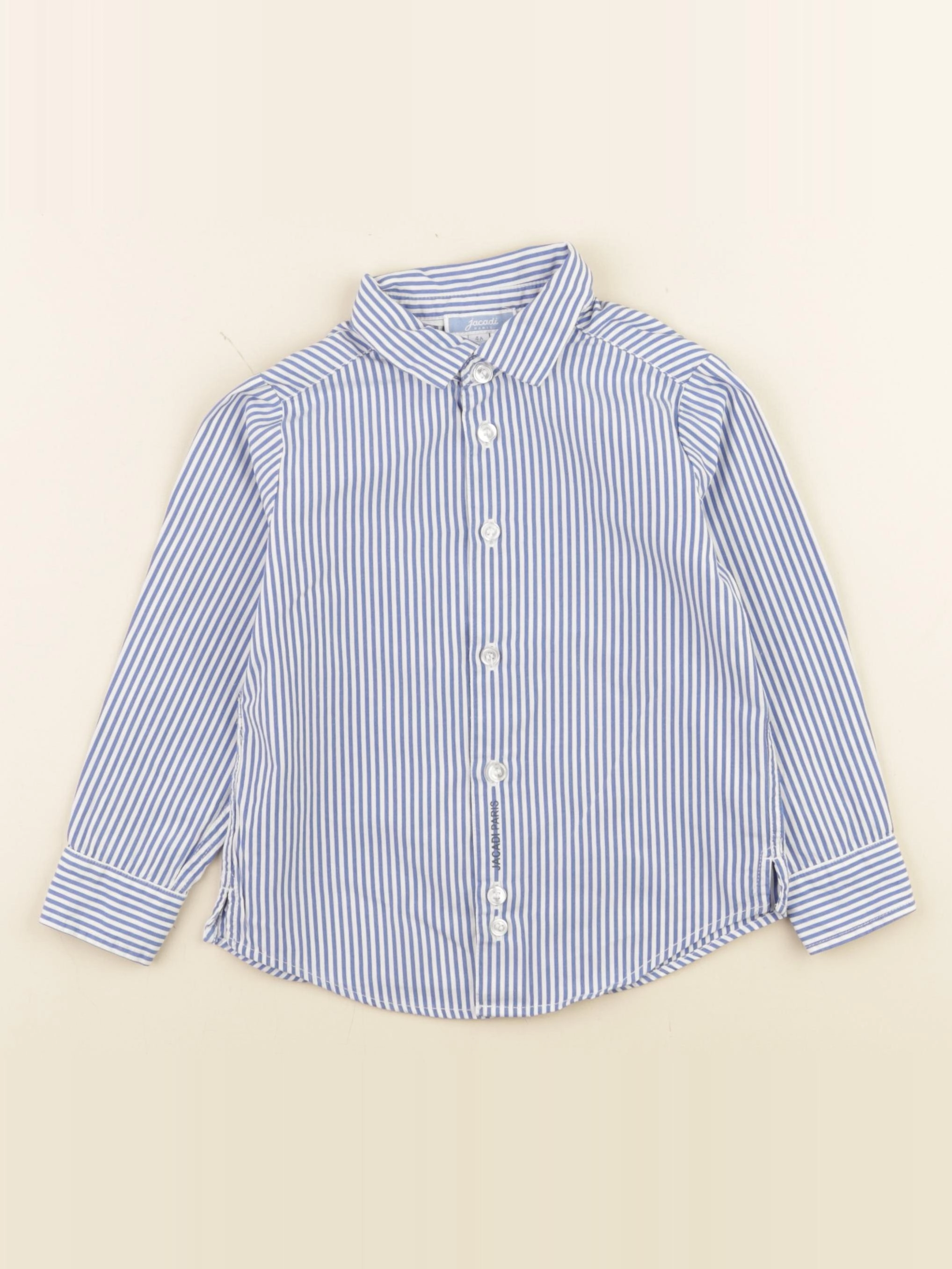 Jacadi - chemise bleu, blanc - 4 ans
