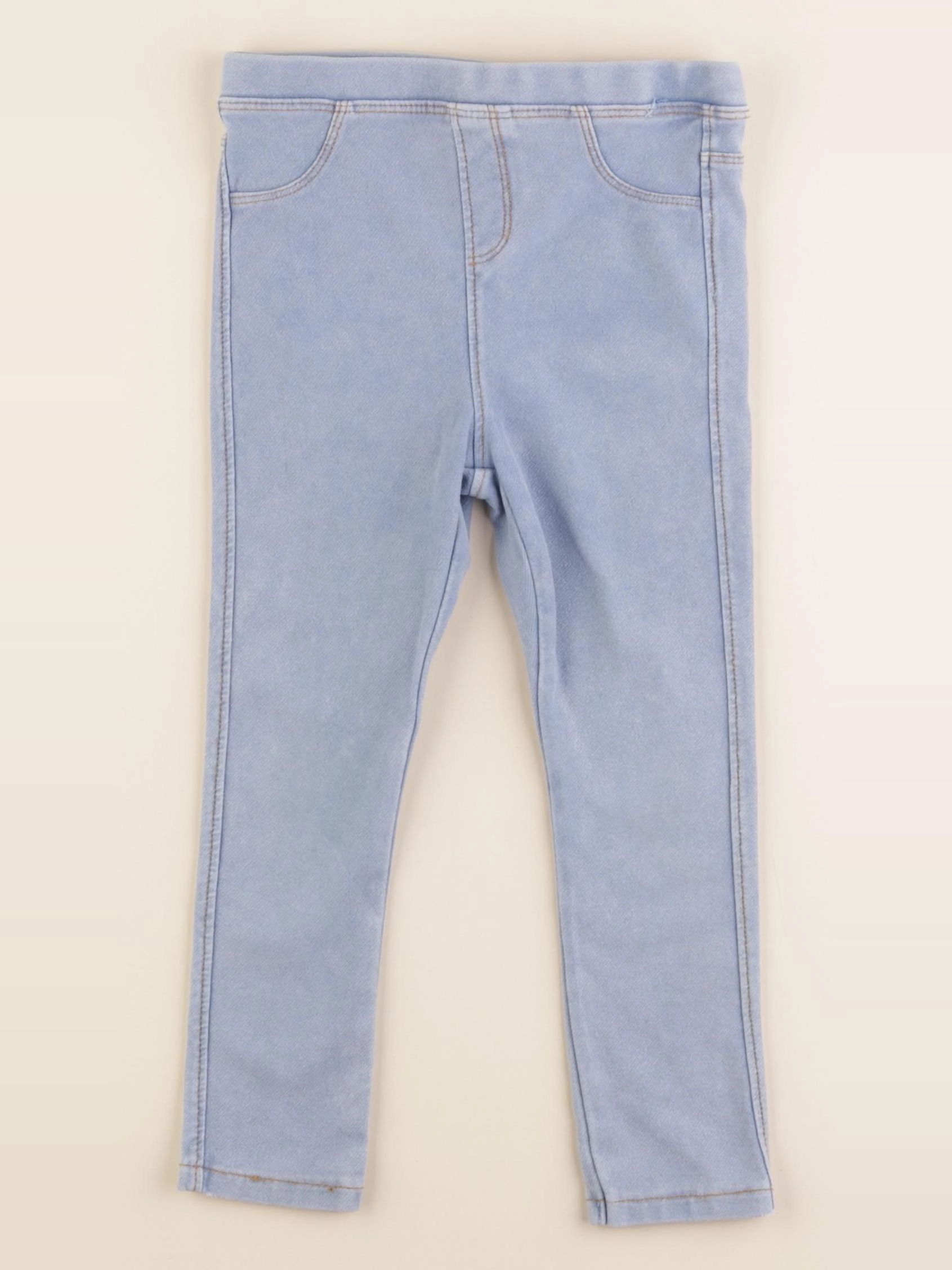 Zara - legging bleu - 3/4 ans