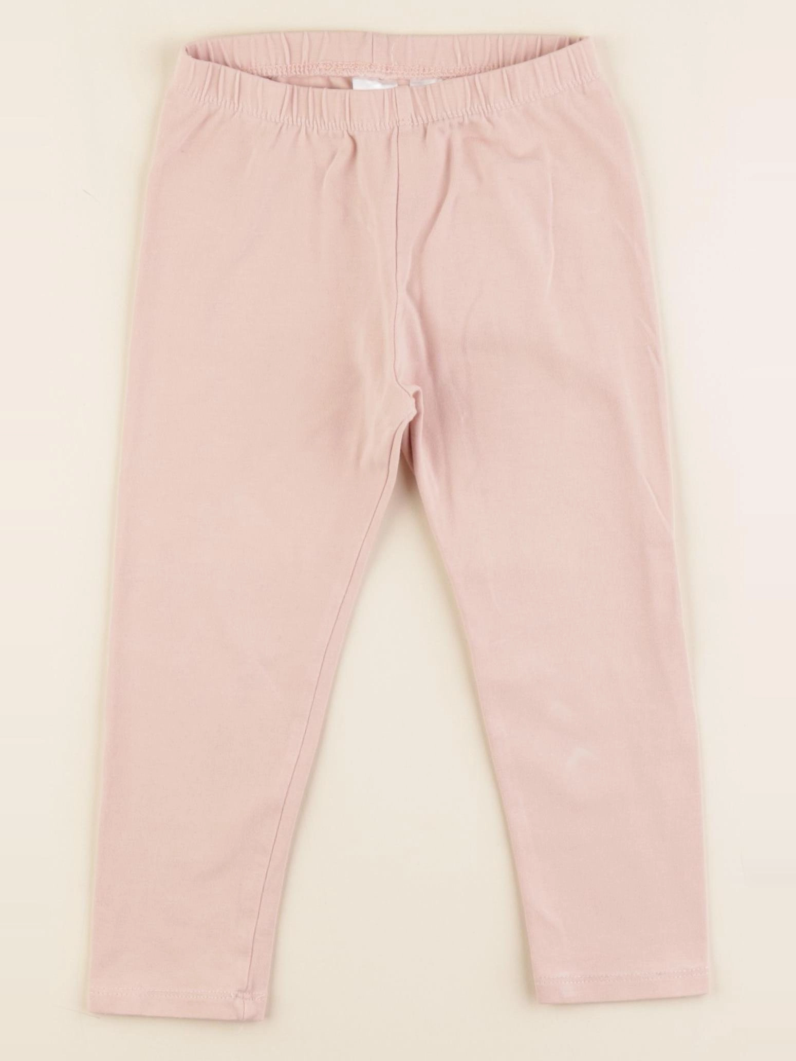 H&M - legging rose - 2/3 ans