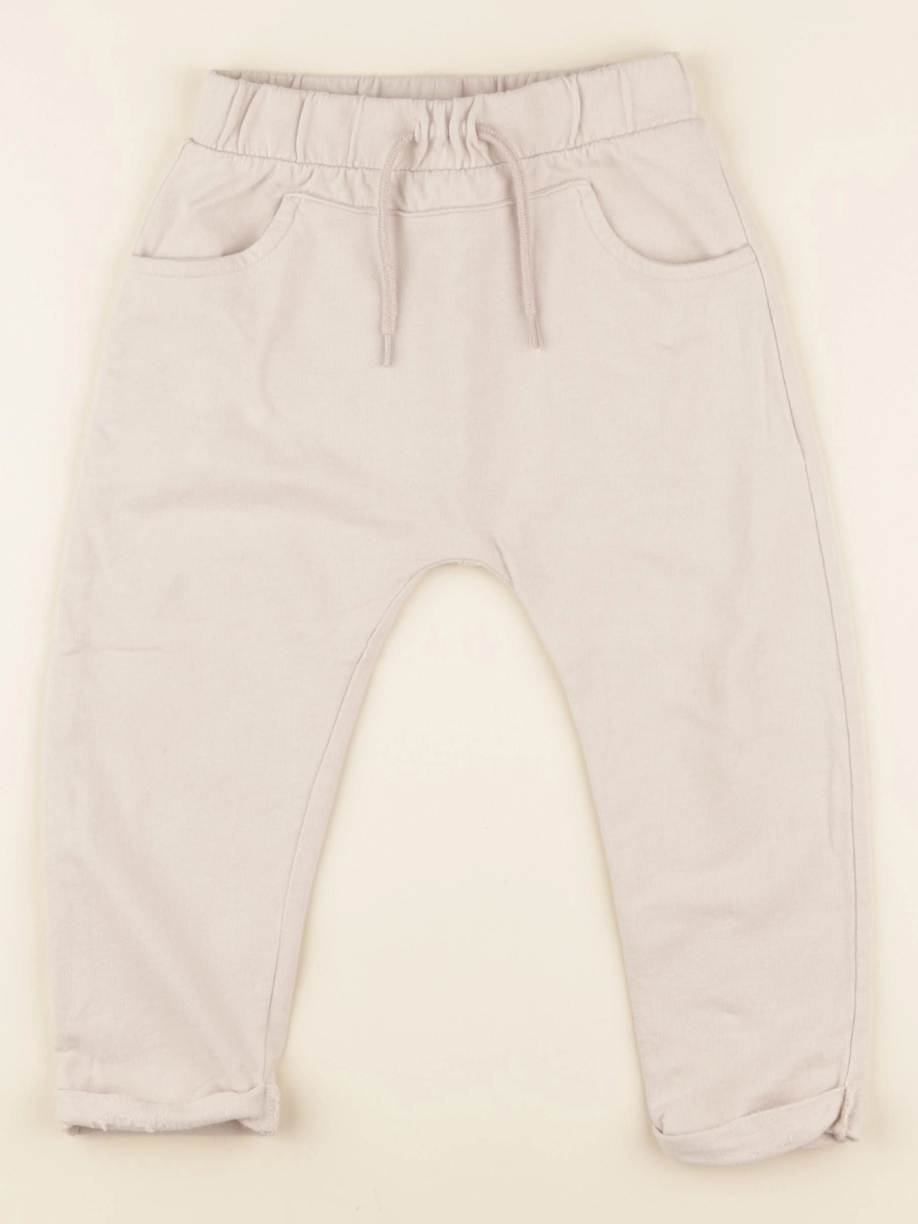 Vertbaudet - jogging beige - 3 ans