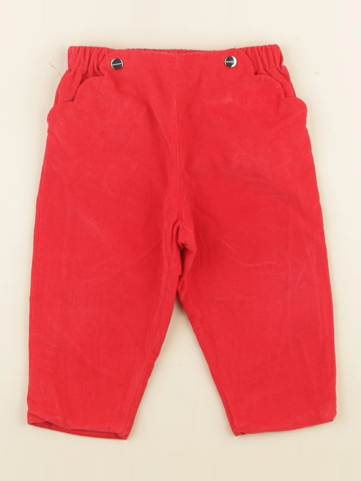 Jacadi - pantalon rouge - 12 mois