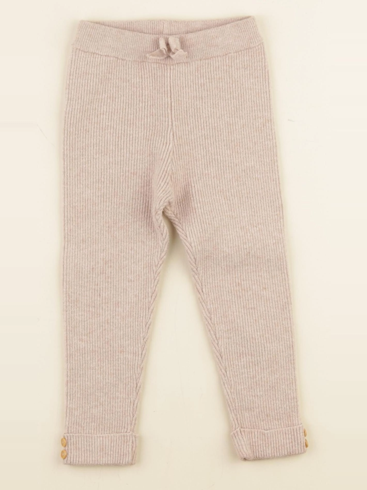 Vertbaudet - legging beige - 24 mois