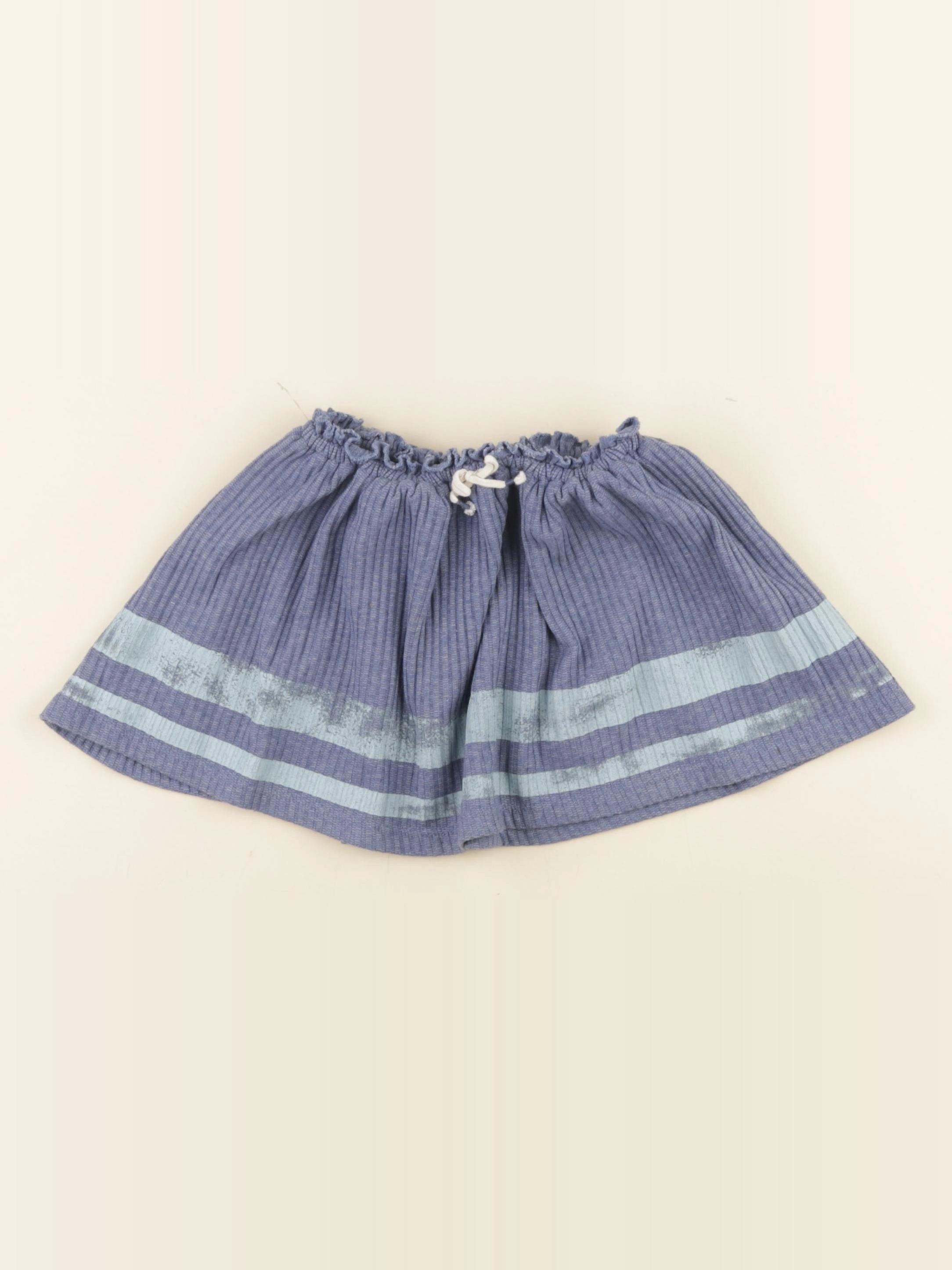 Zara - jupe bleu - 3/4 ans