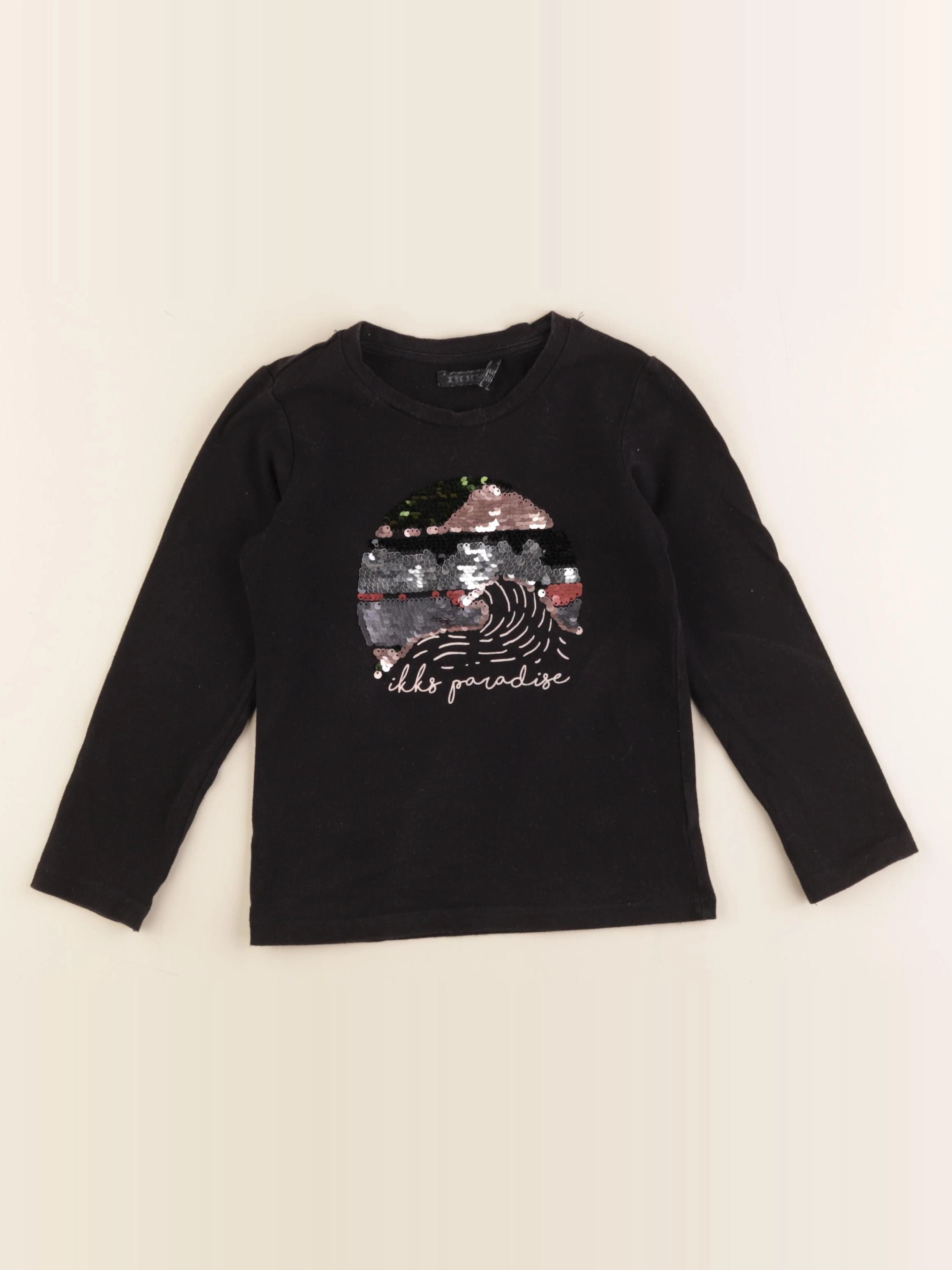 IKKS - tee-shirt noir - 4 ans