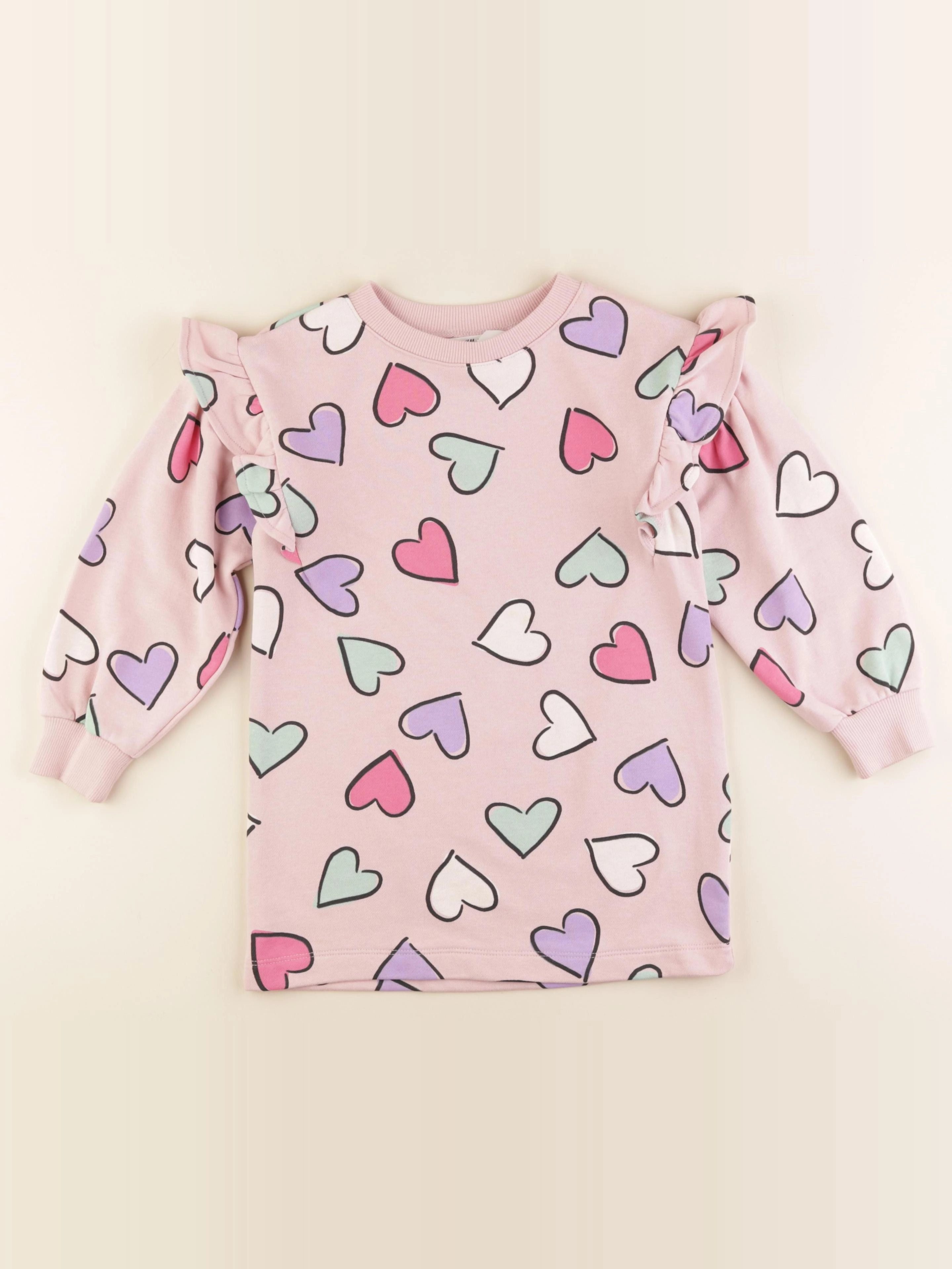 H&M - robe rose - 5/6 ans