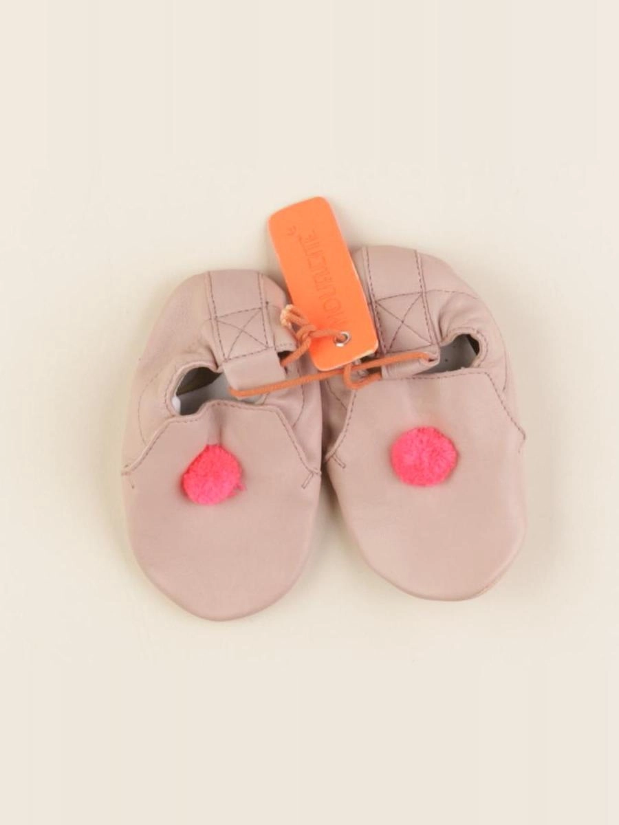 Mouflette - chaussons rose - pointure 20/21