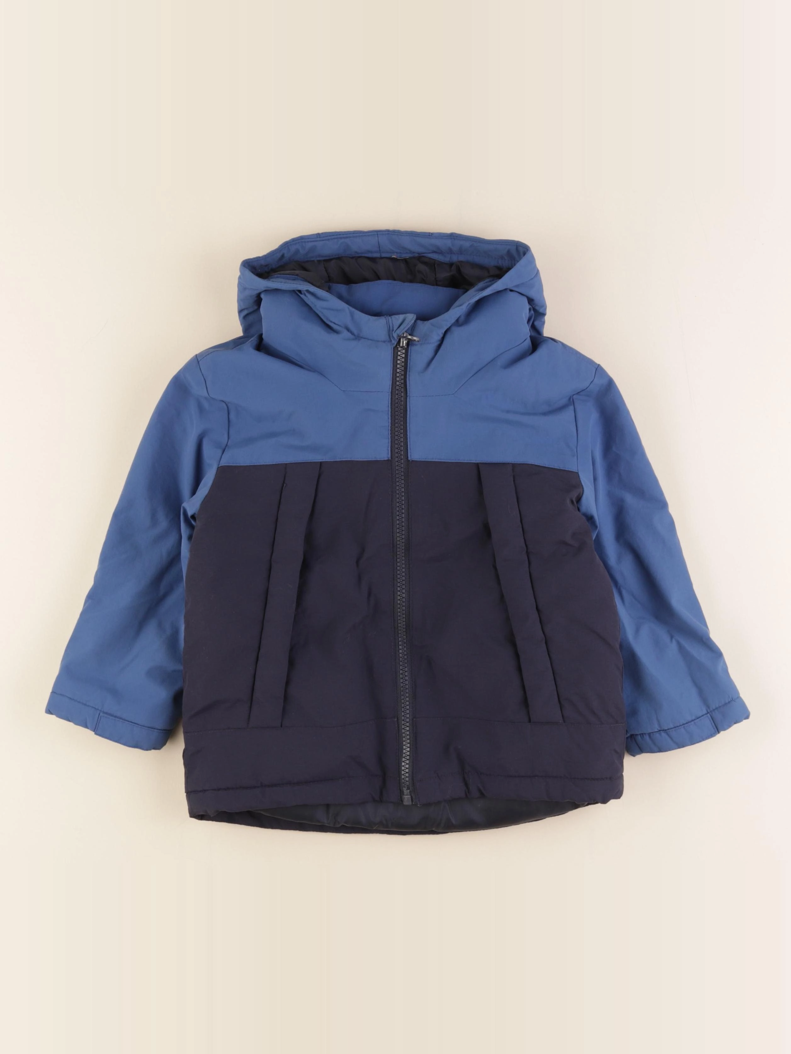 Mango - parka bleu - 2/3 ans