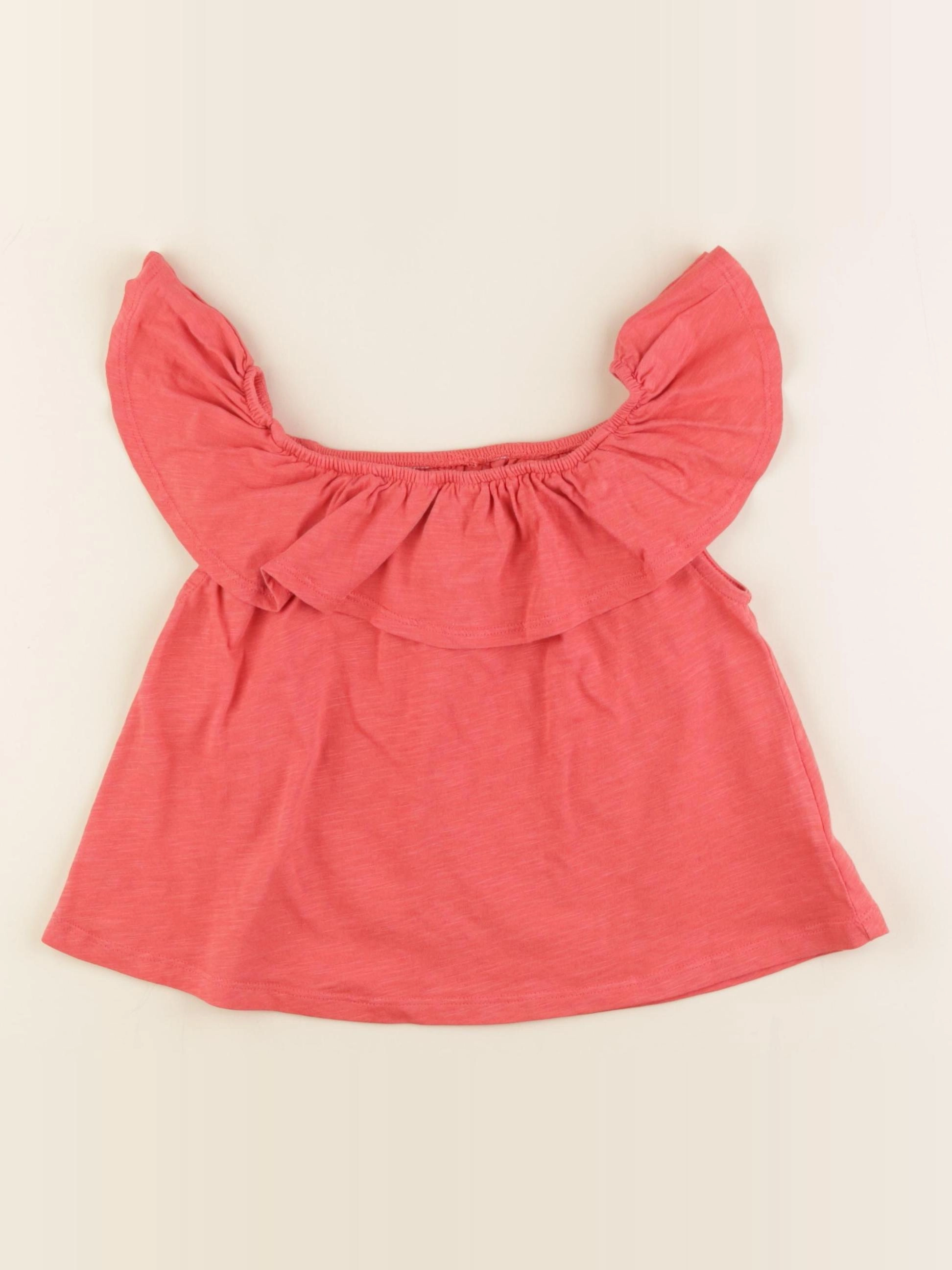 Monoprix - tee-shirt orange - 4 ans