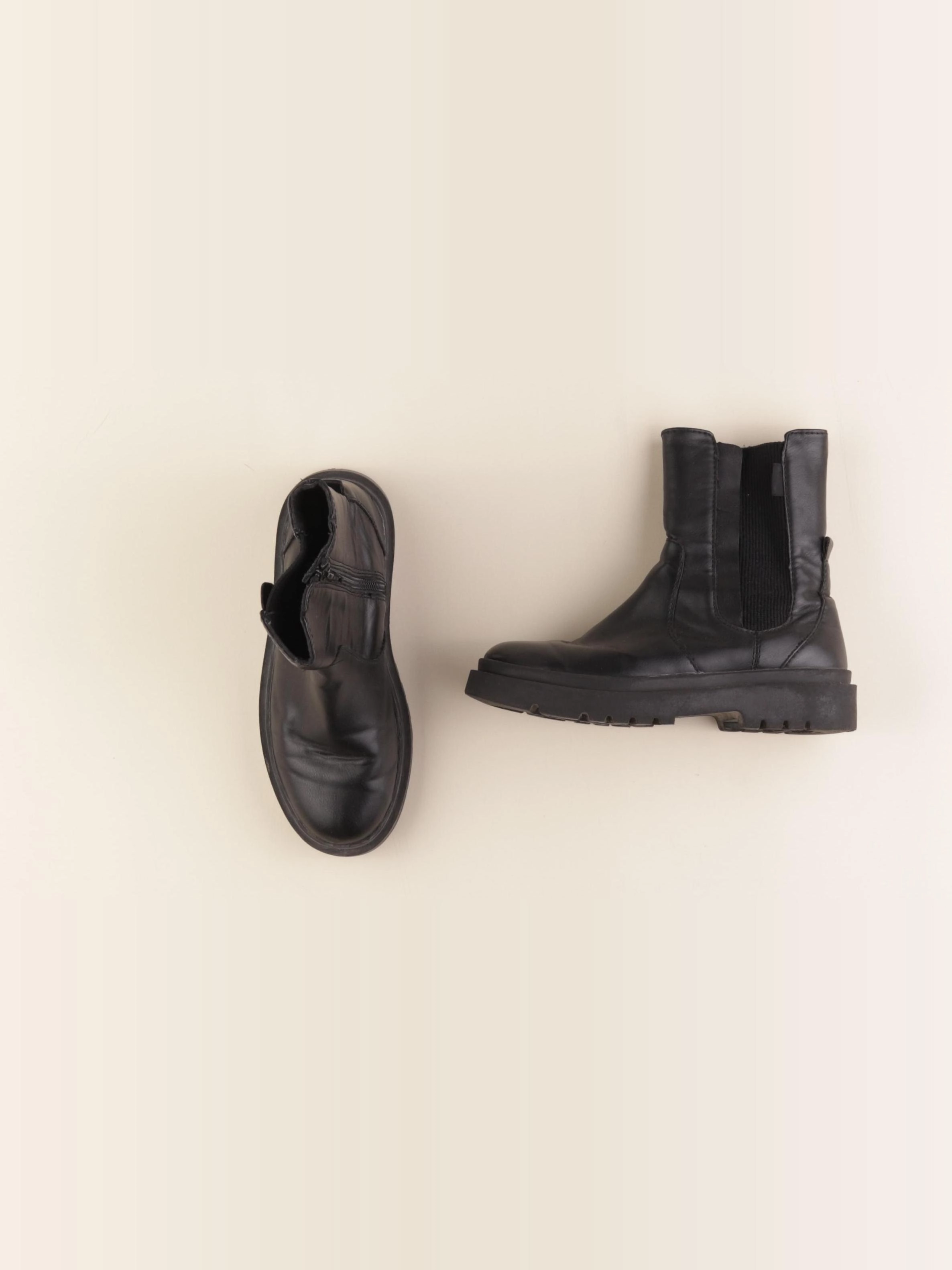 Zara - boots noir - pointure 34