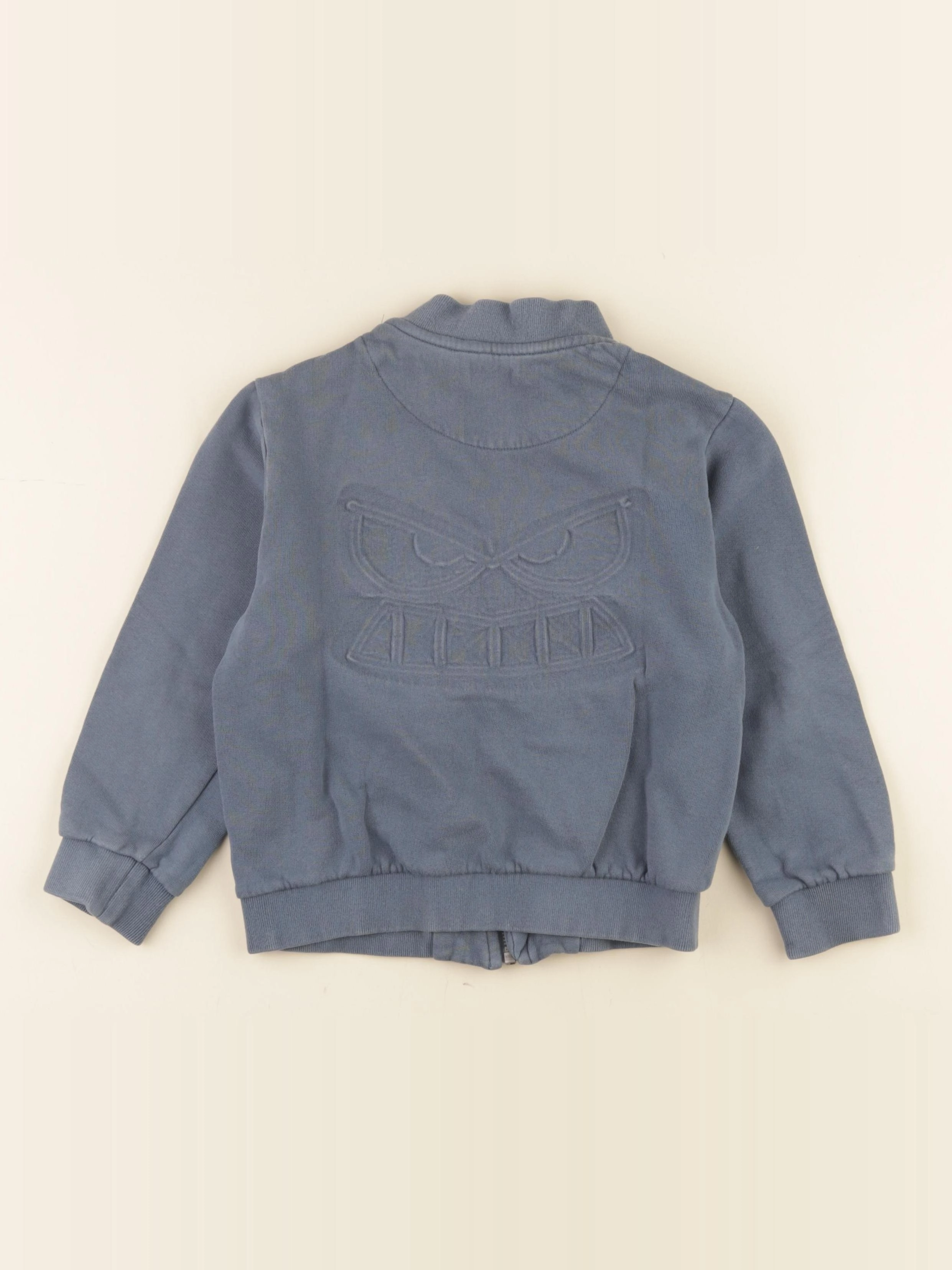 IKKS - sweat imprimé au dos bleu - 6 ans