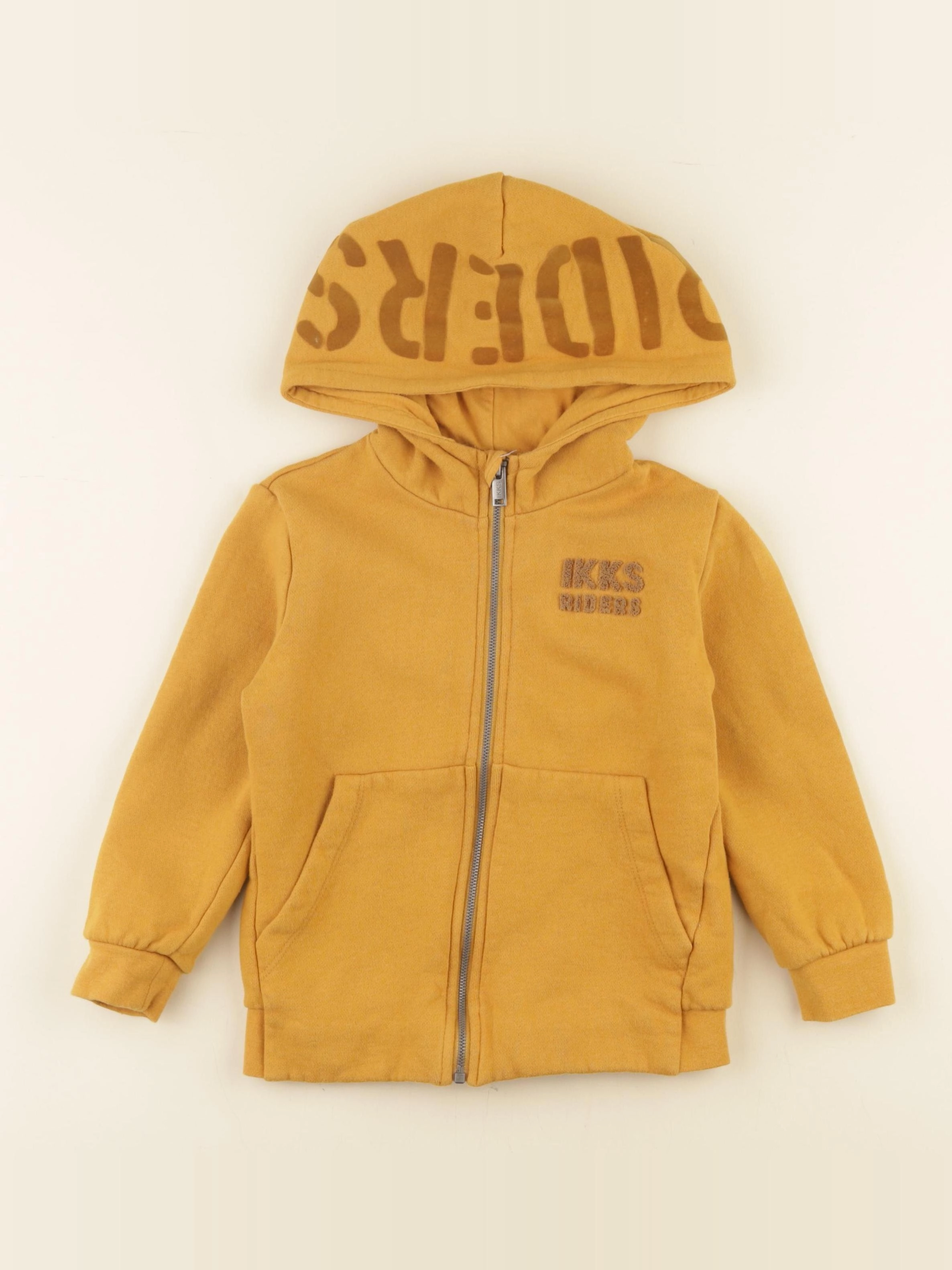 IKKS - sweat jaune - 4 ans