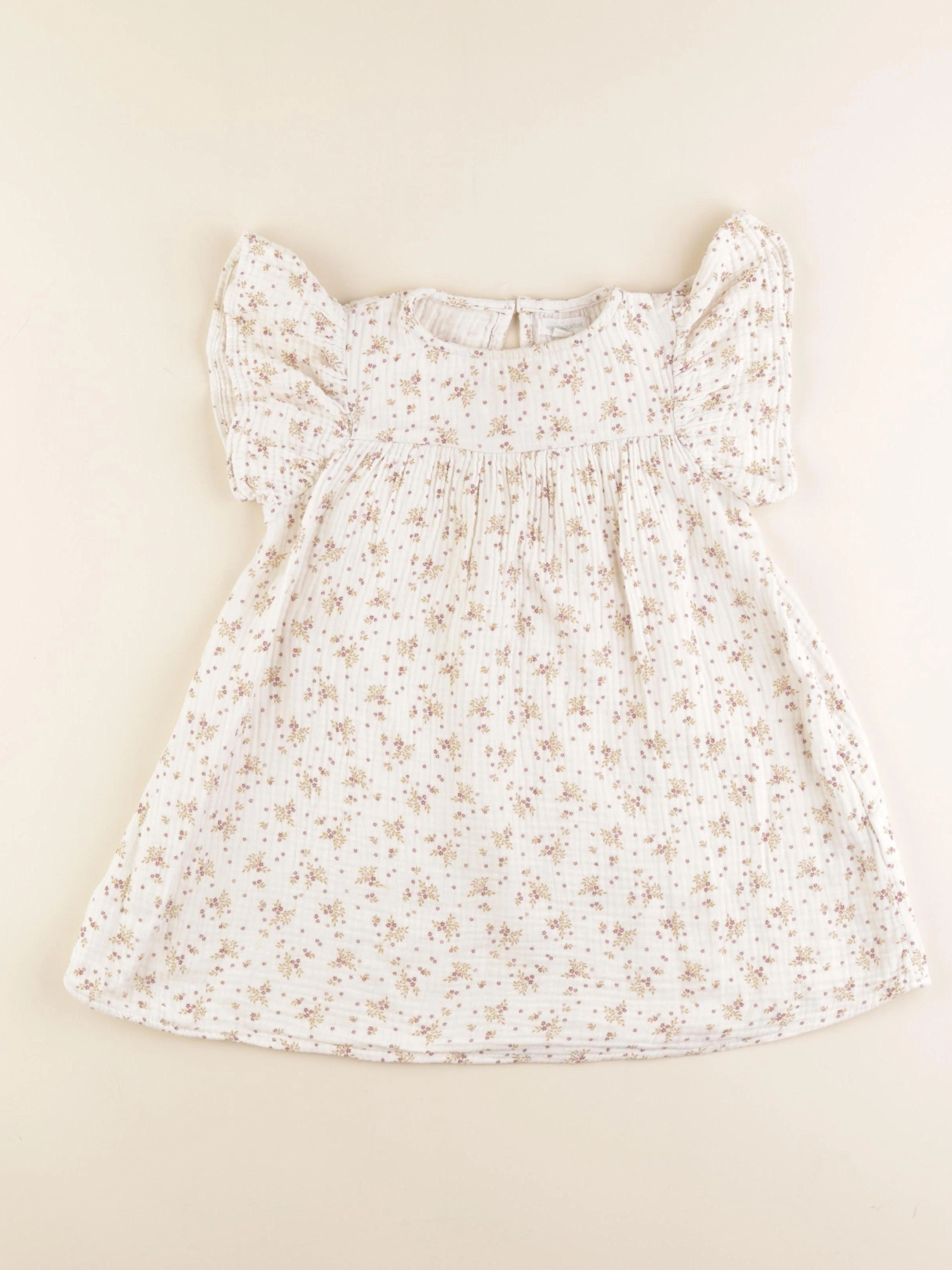 Vertbaudet - robe blanc - 4 ans