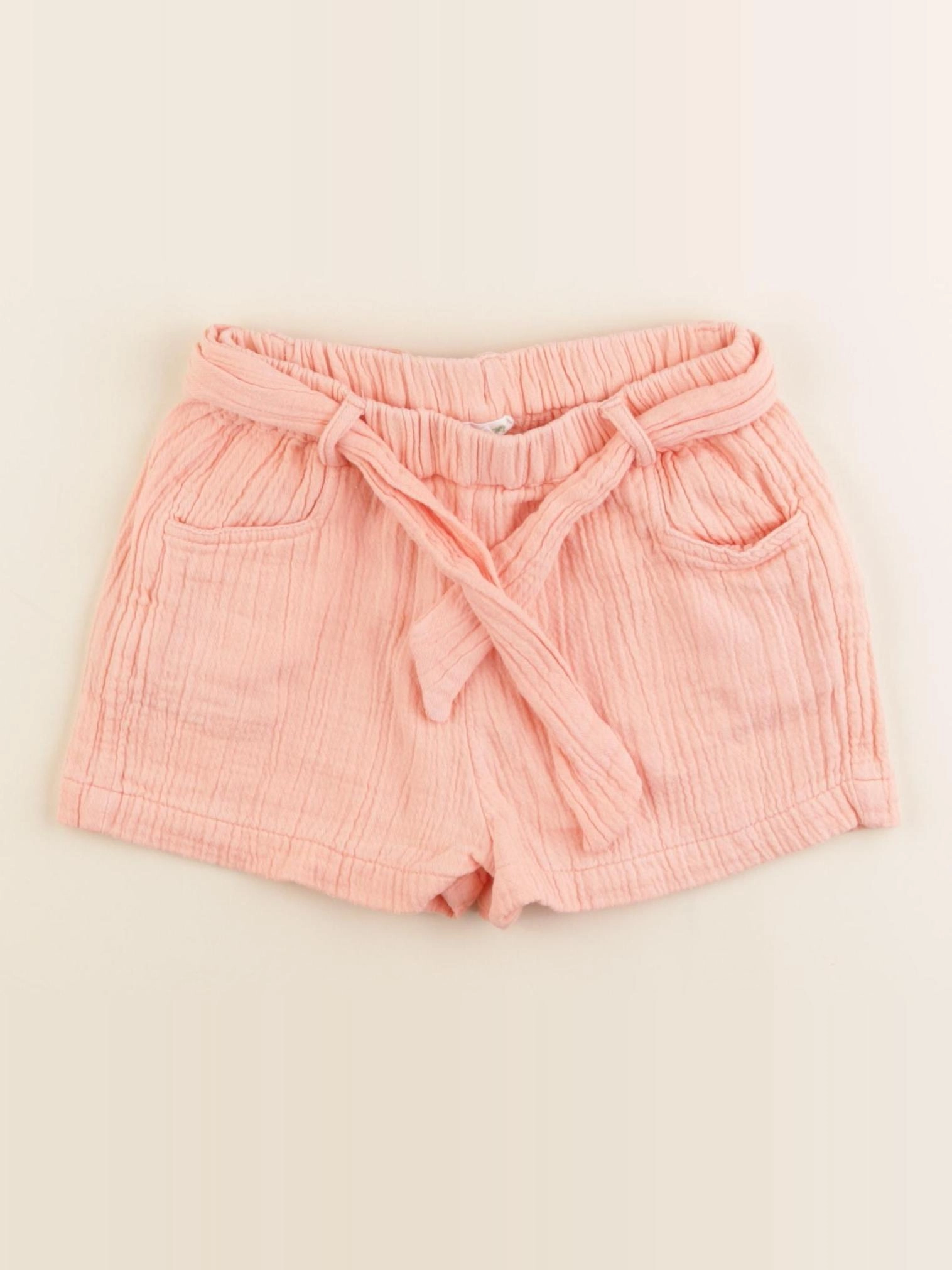 Vertbaudet - short orange - 3 ans