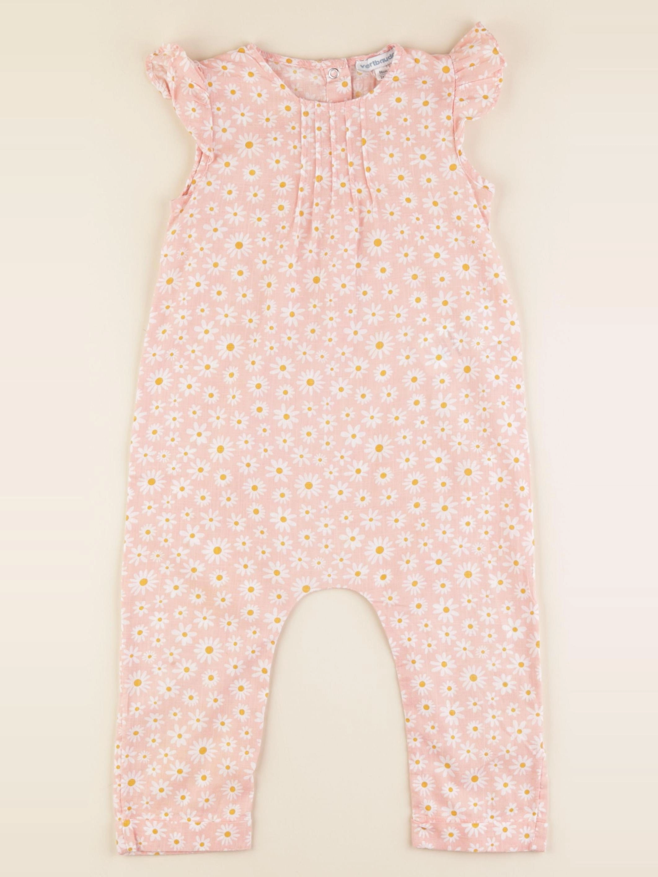 Vertbaudet - combinaison rose - 2 ans