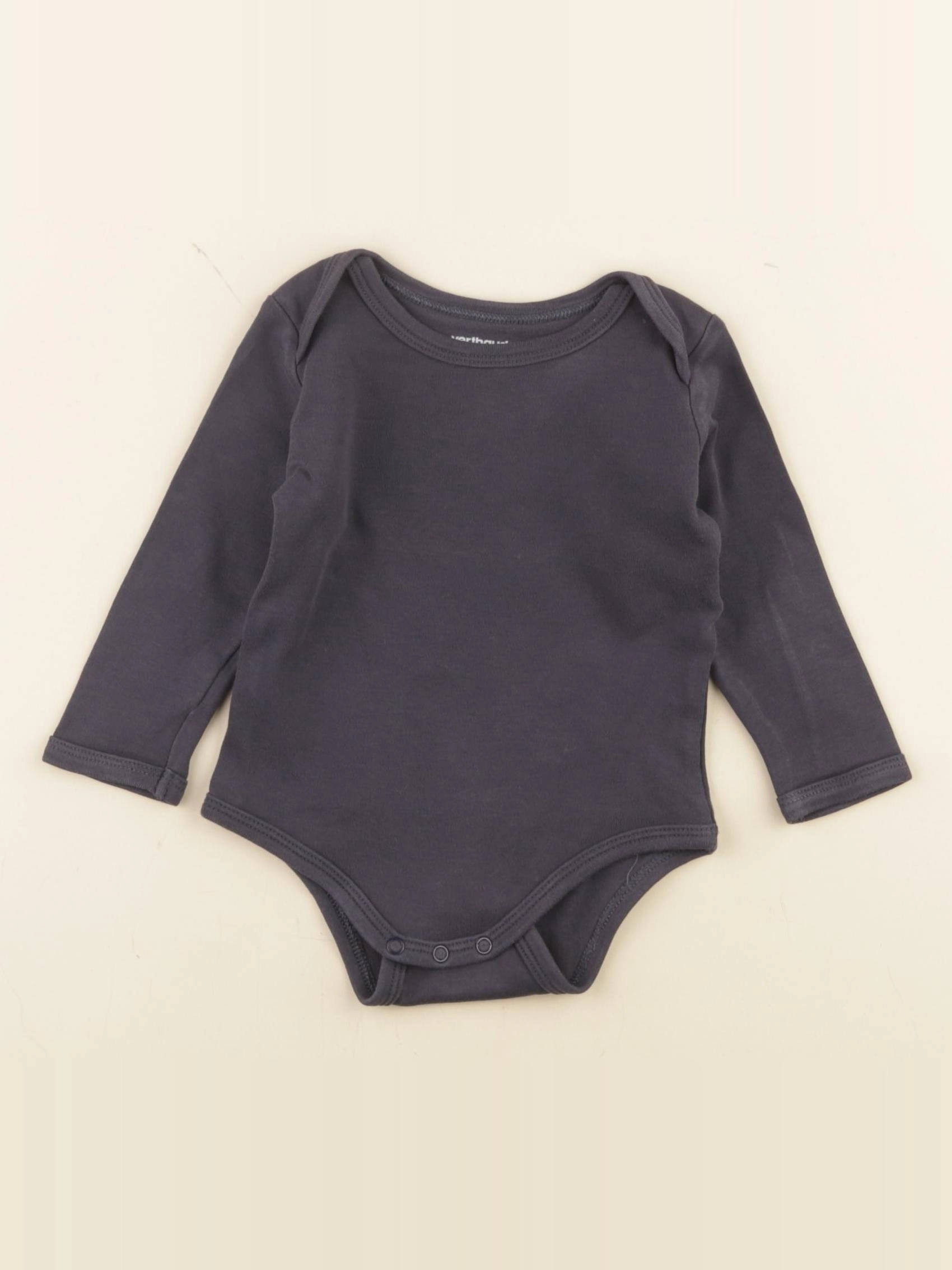 Vertbaudet - body bleu - 6 mois