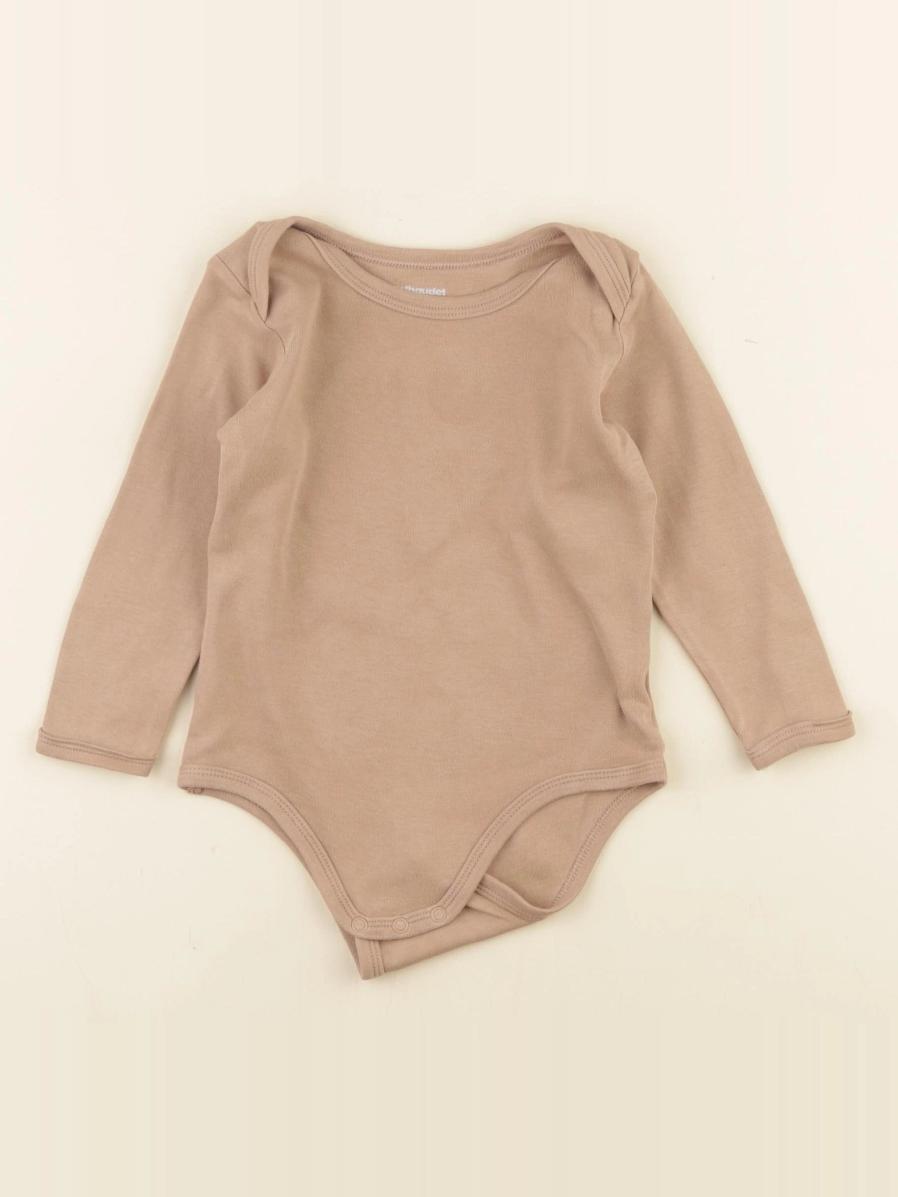 Vertbaudet - body marron - 18 mois