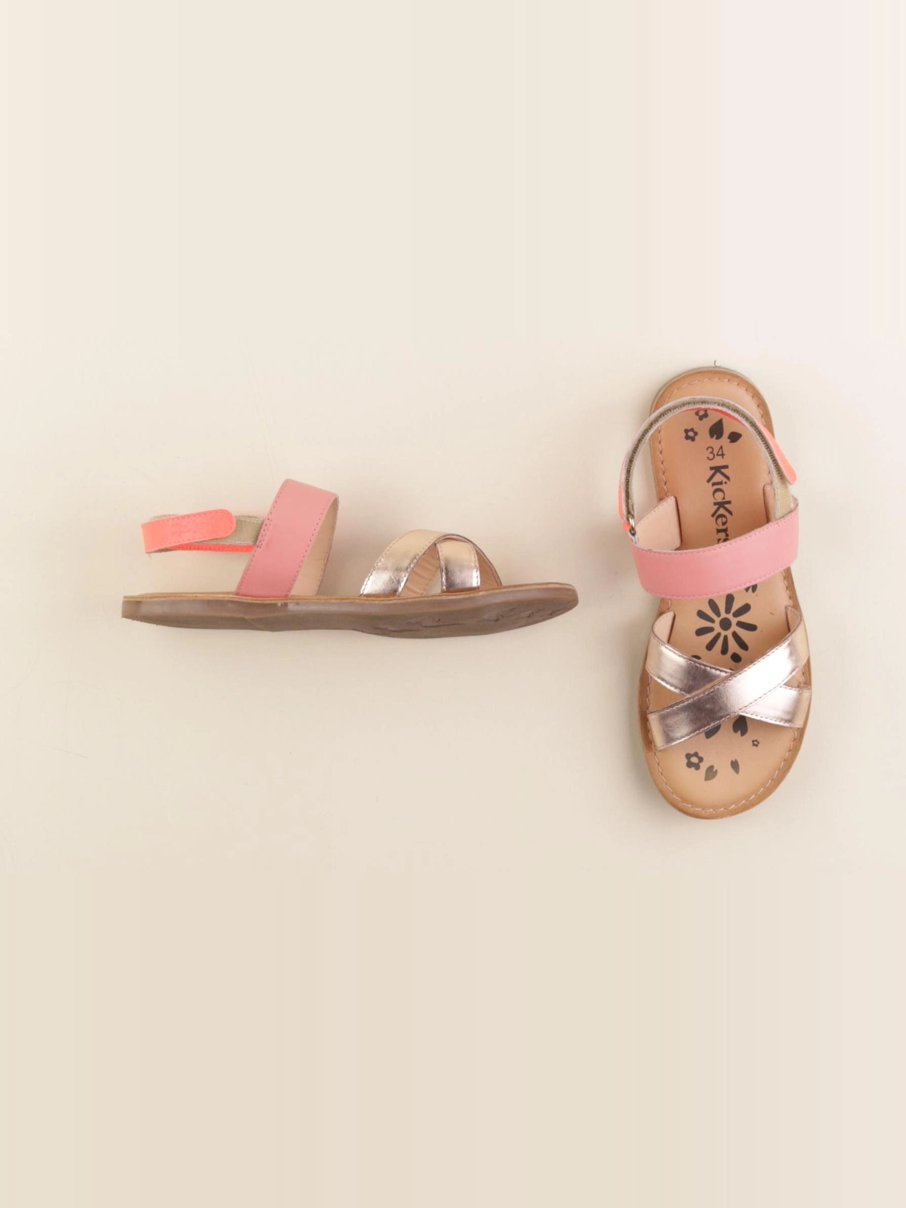 Kickers - sandales beige - pointure 34