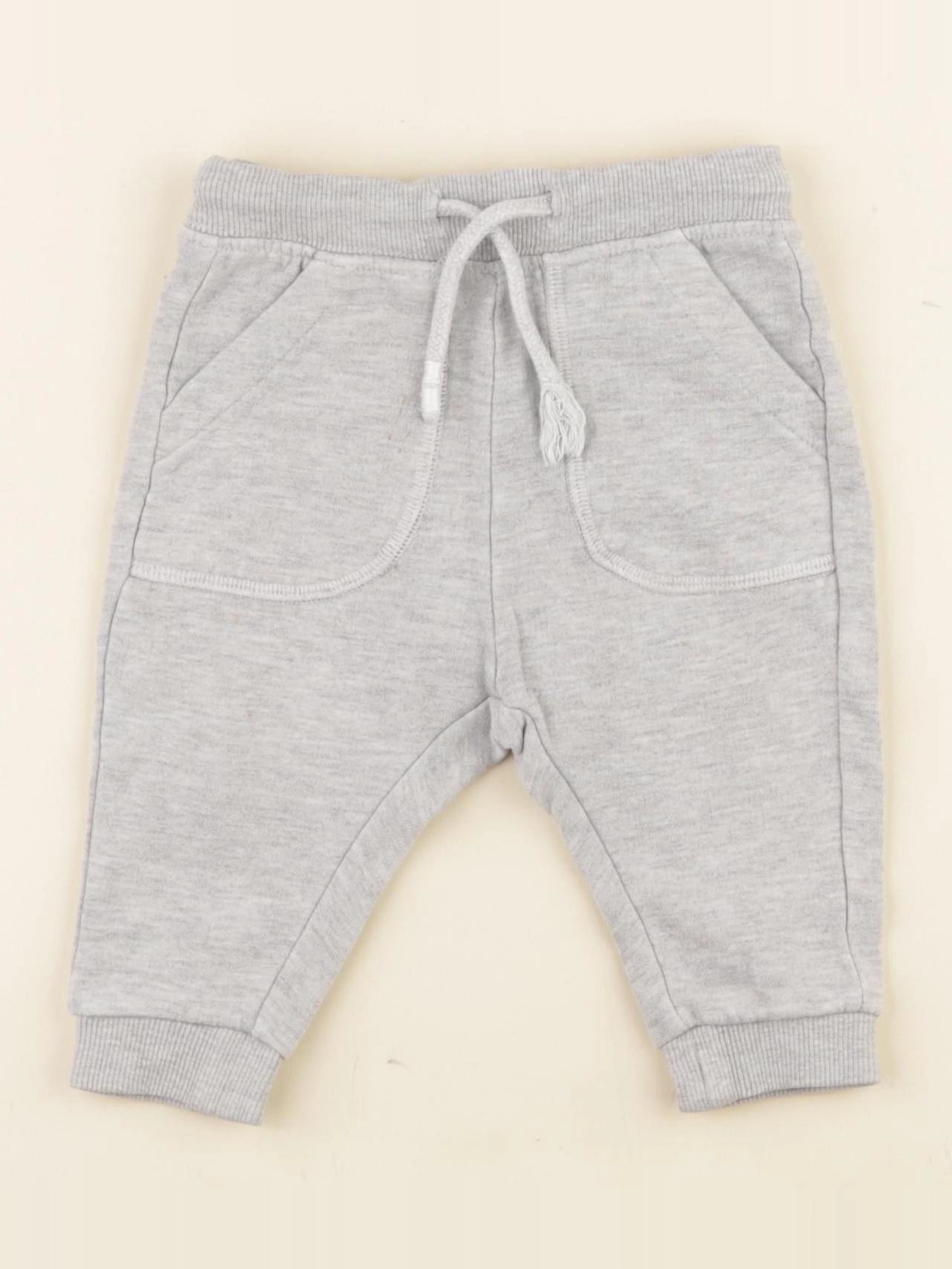 Vertbaudet - jogging gris - 6 mois