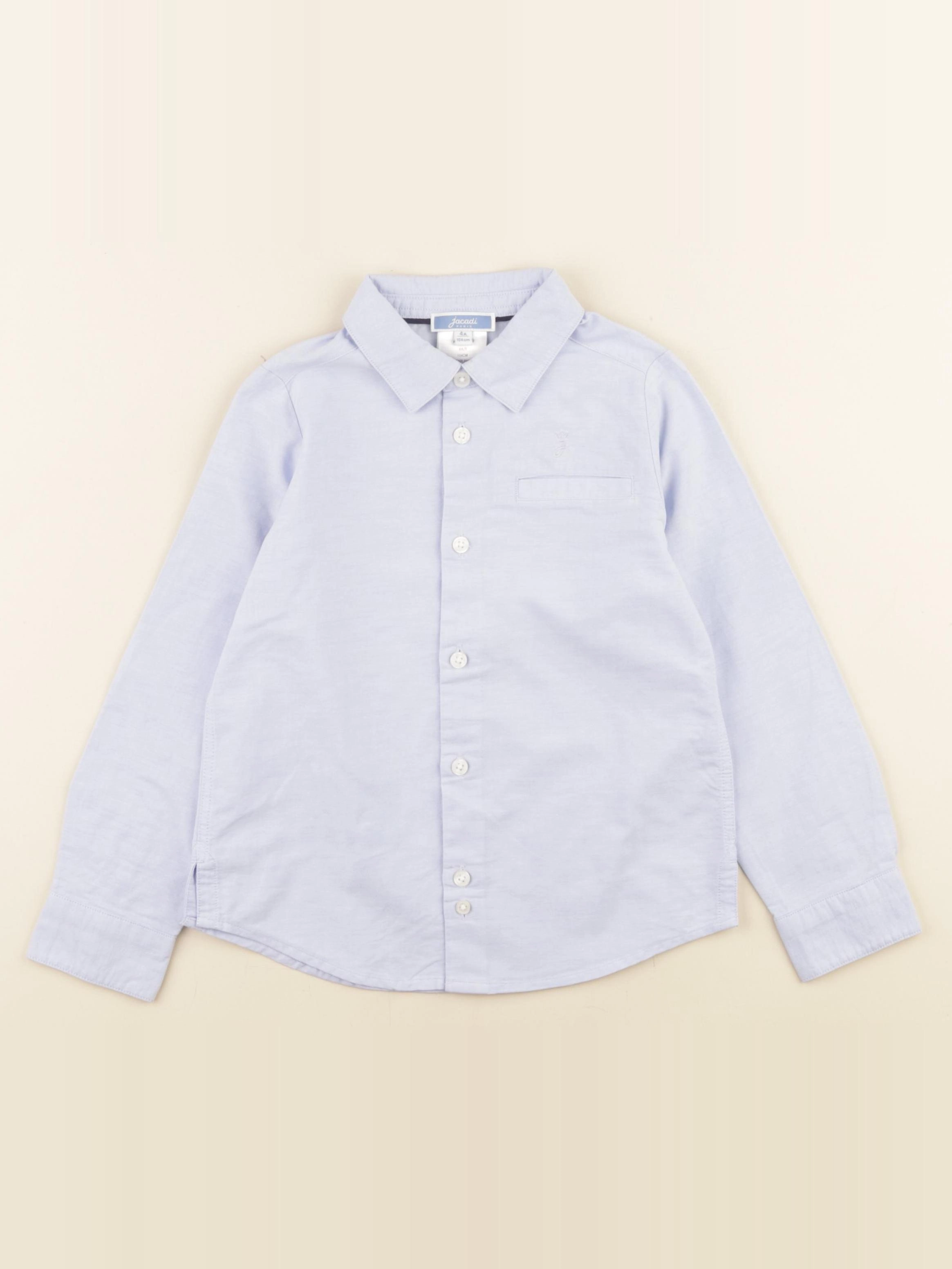Jacadi - chemise bleu - 4 ans