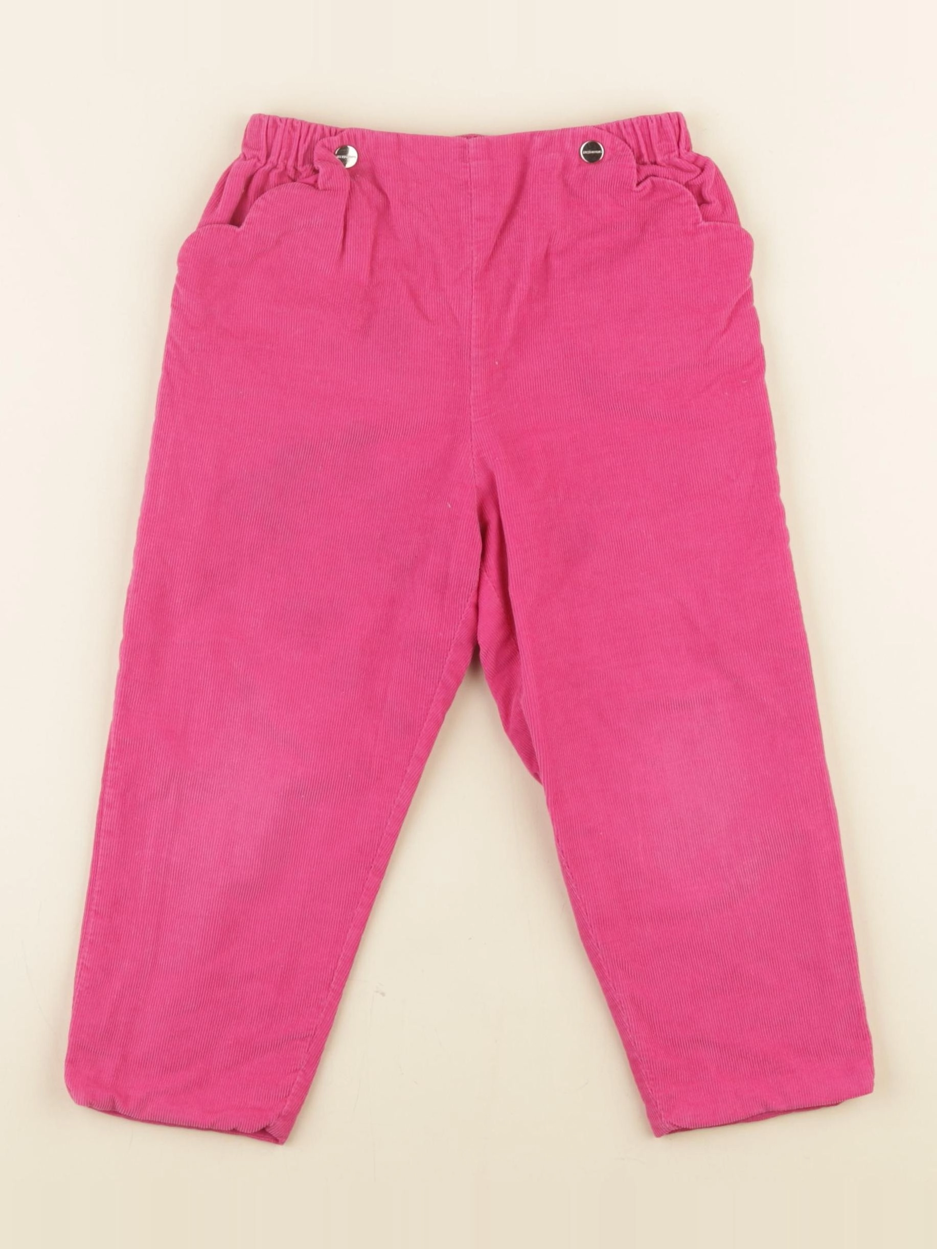 Jacadi - pantalon doublé rose - 36 mois