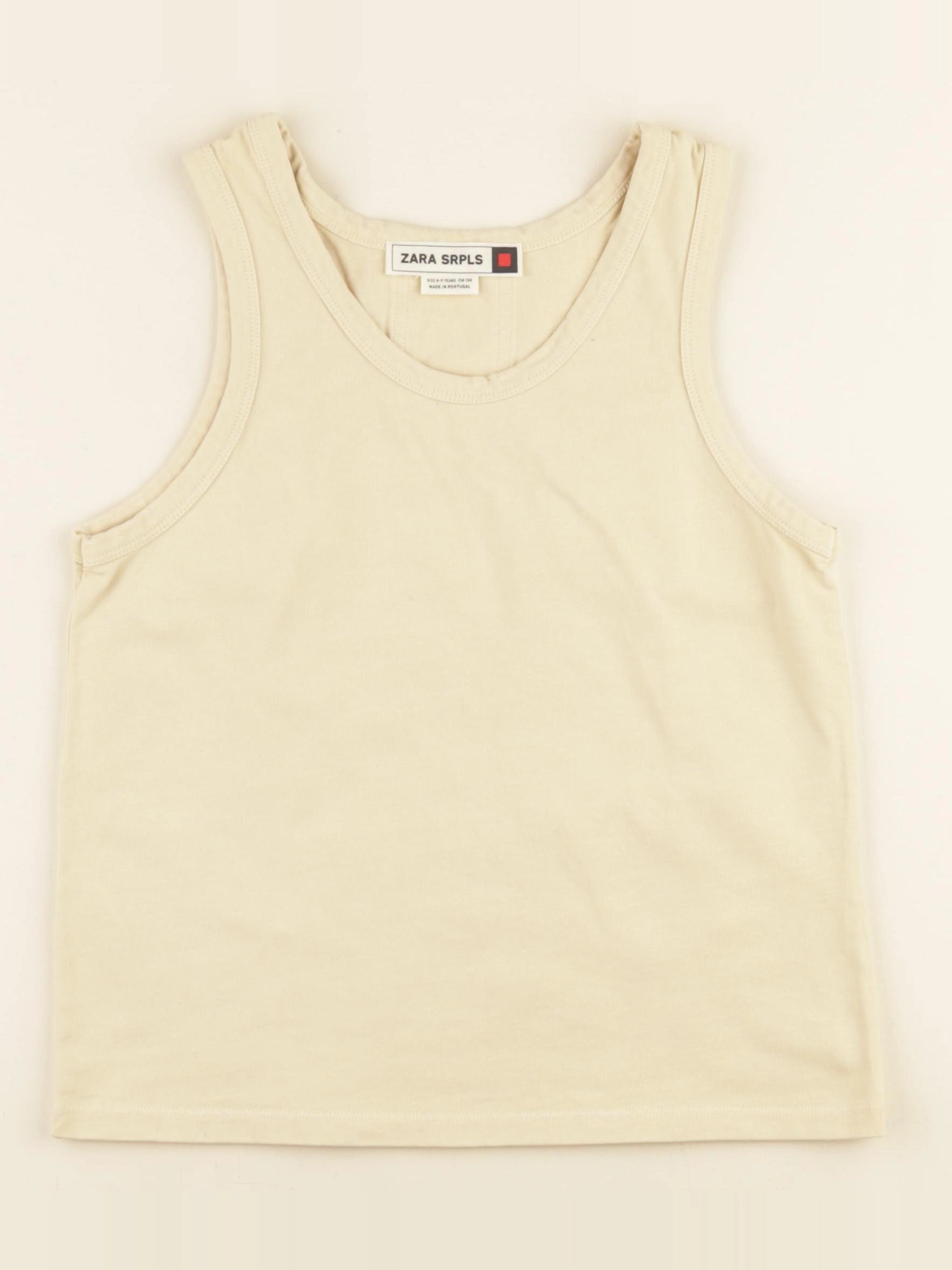 Zara - débardeur jaune - 8/9 ans
