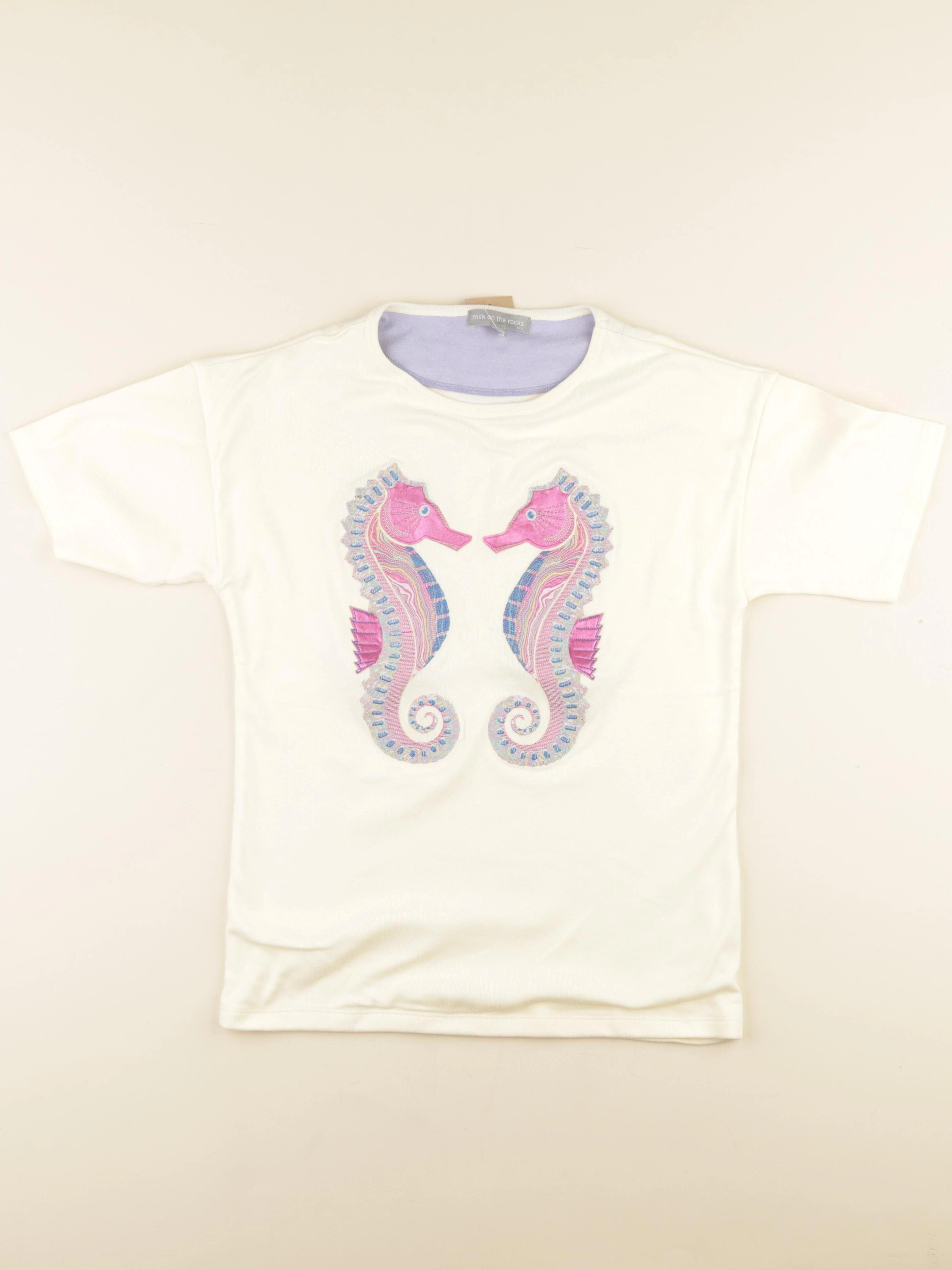 Milk on the rocks - tee-shirt jaune - 14 ans