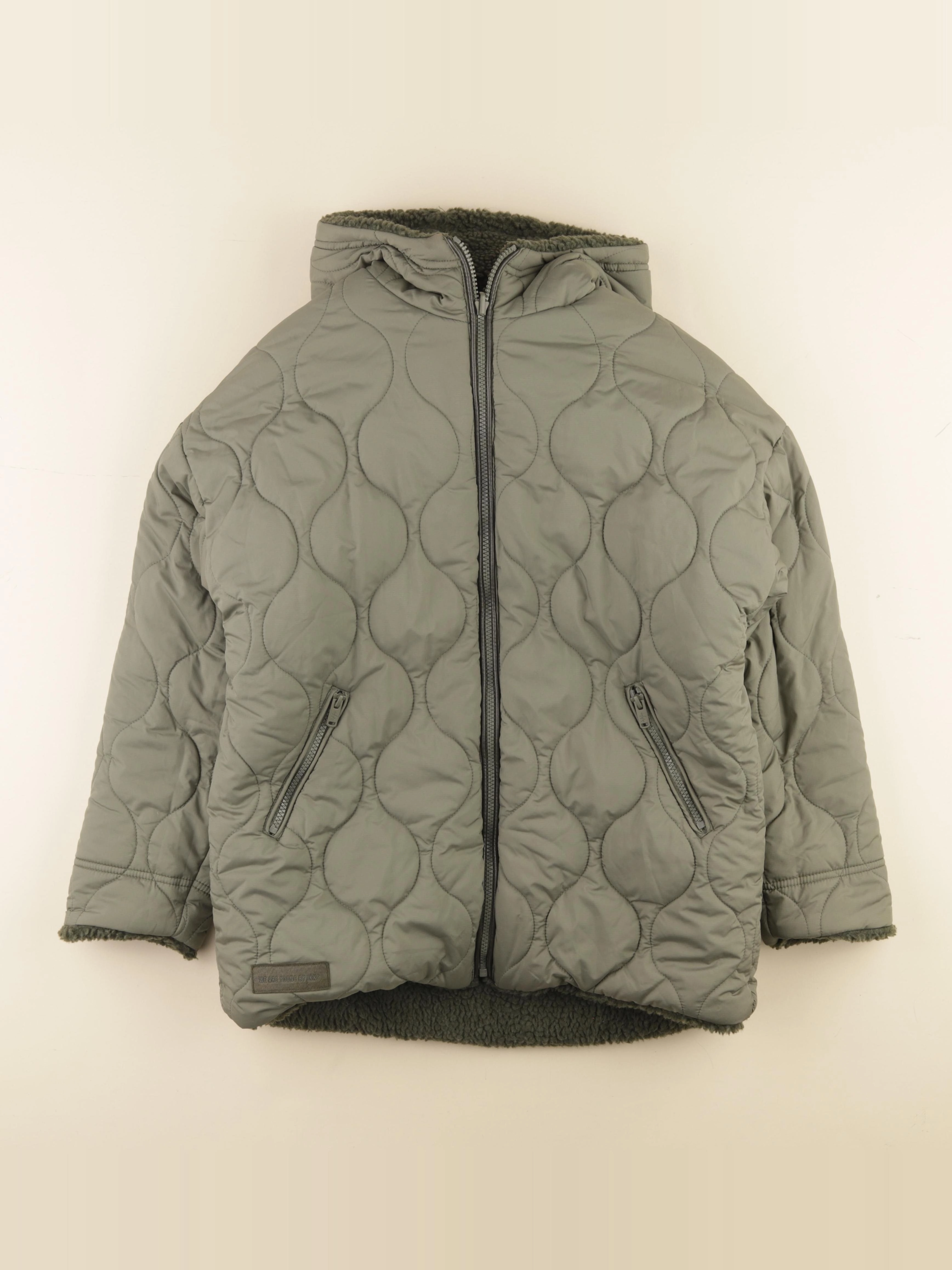 IKKS - doudoune réversible vert - 14 ans