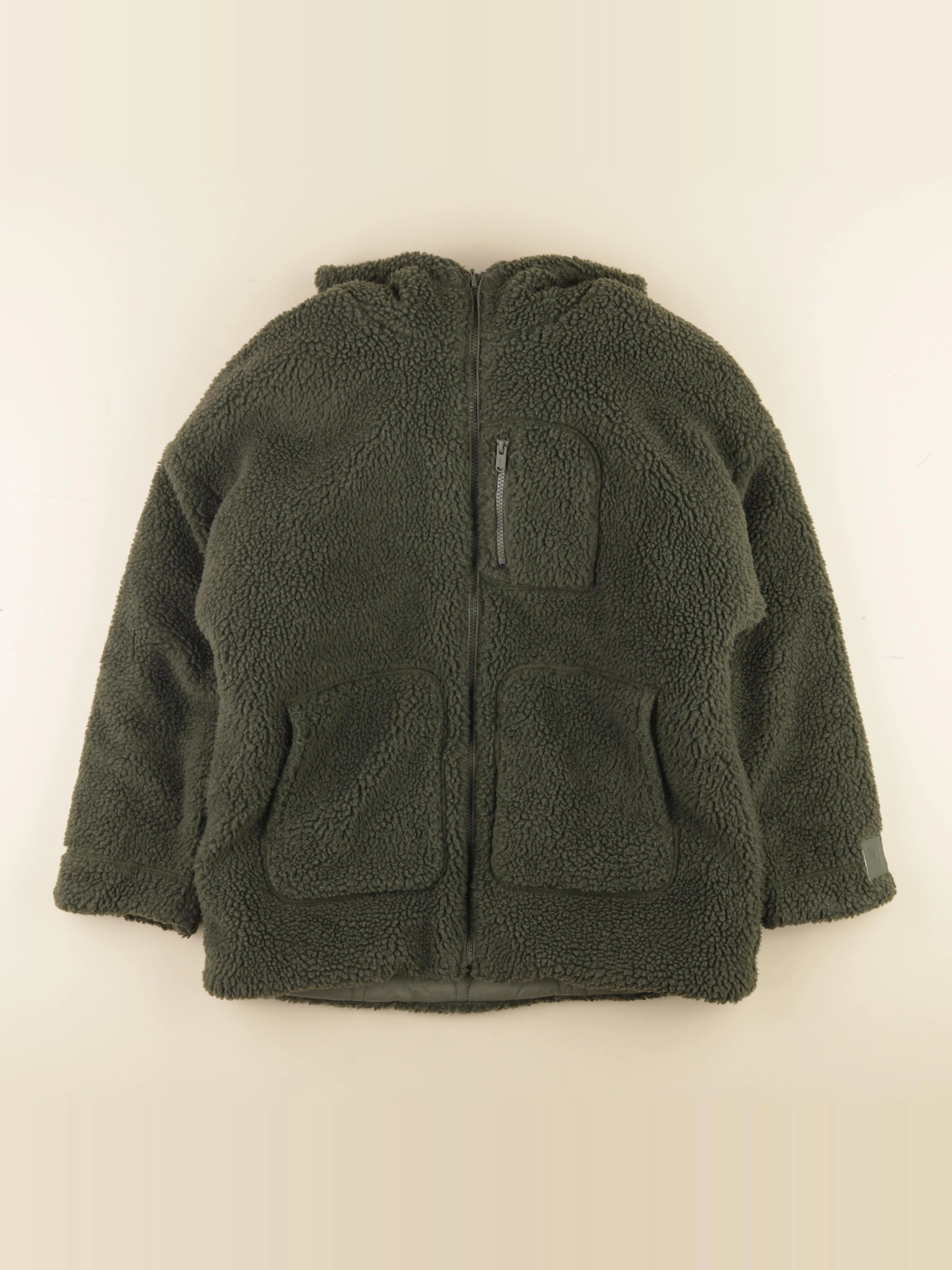 IKKS - doudoune réversible vert - 14 ans