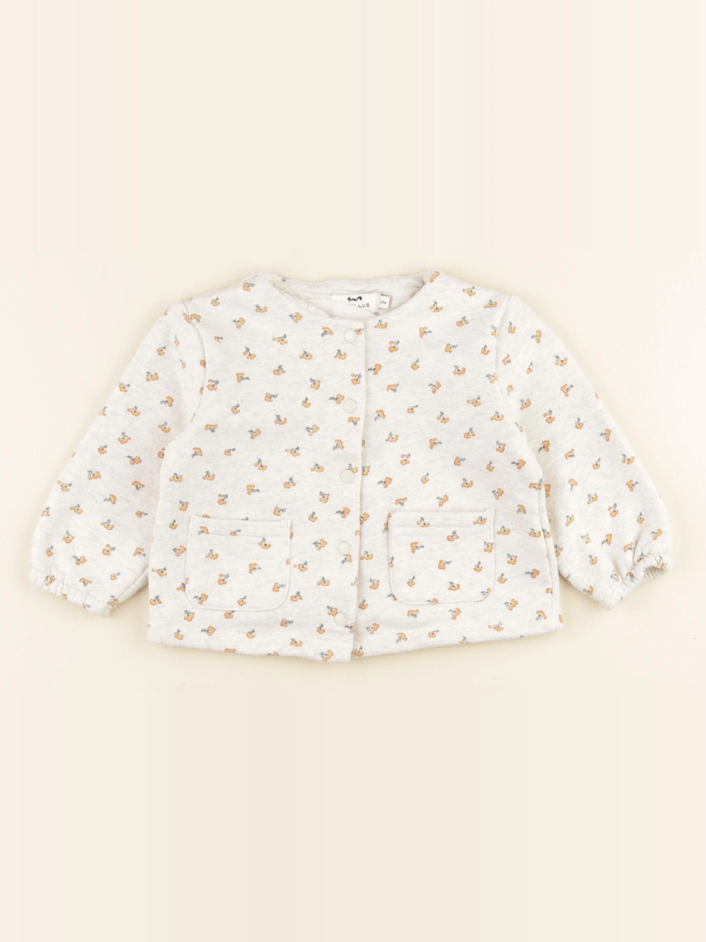 Cyrillus - sweat multicolore - 24 mois