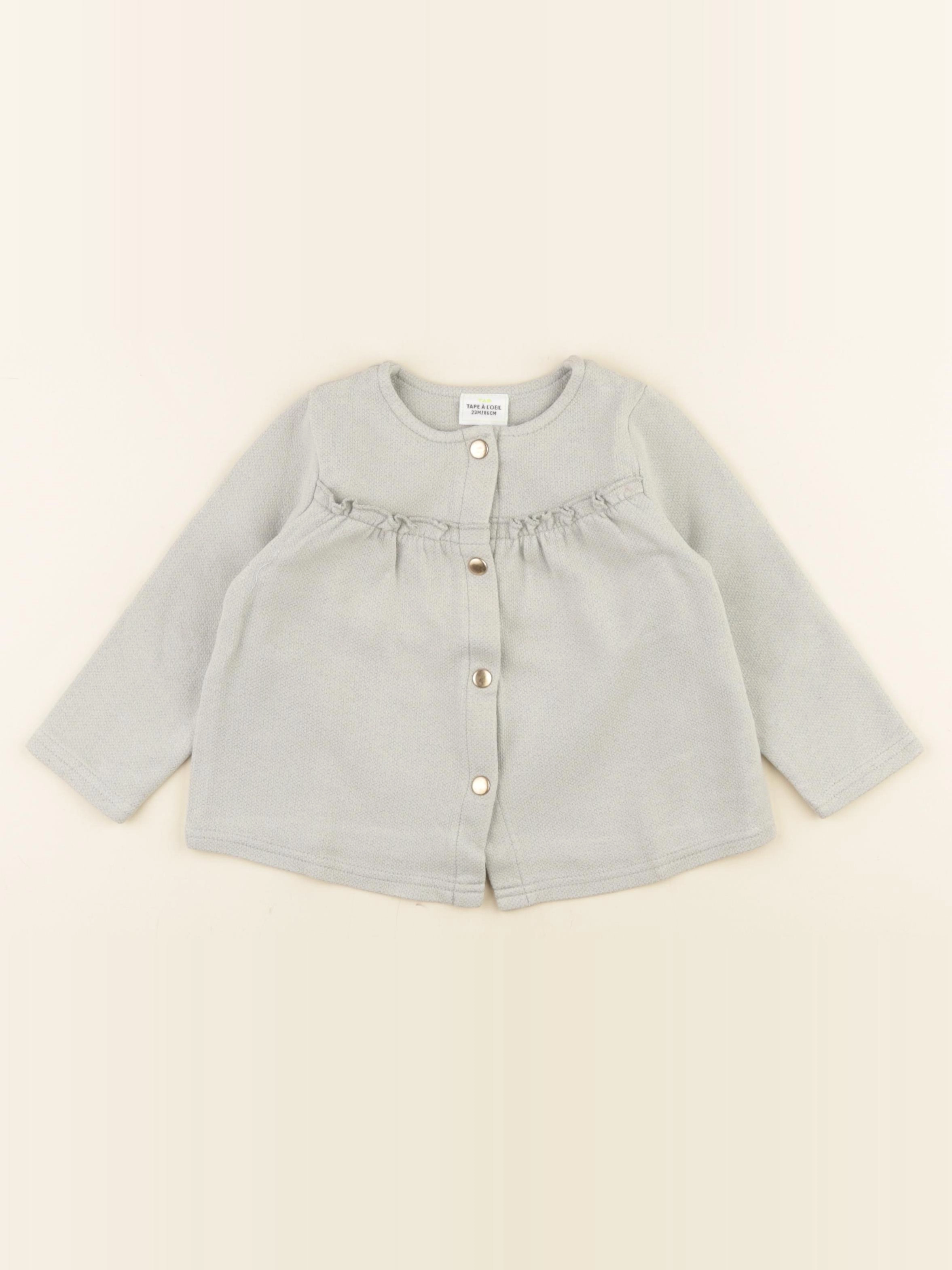 Tape à l'oeil - sweat vert - 24 mois