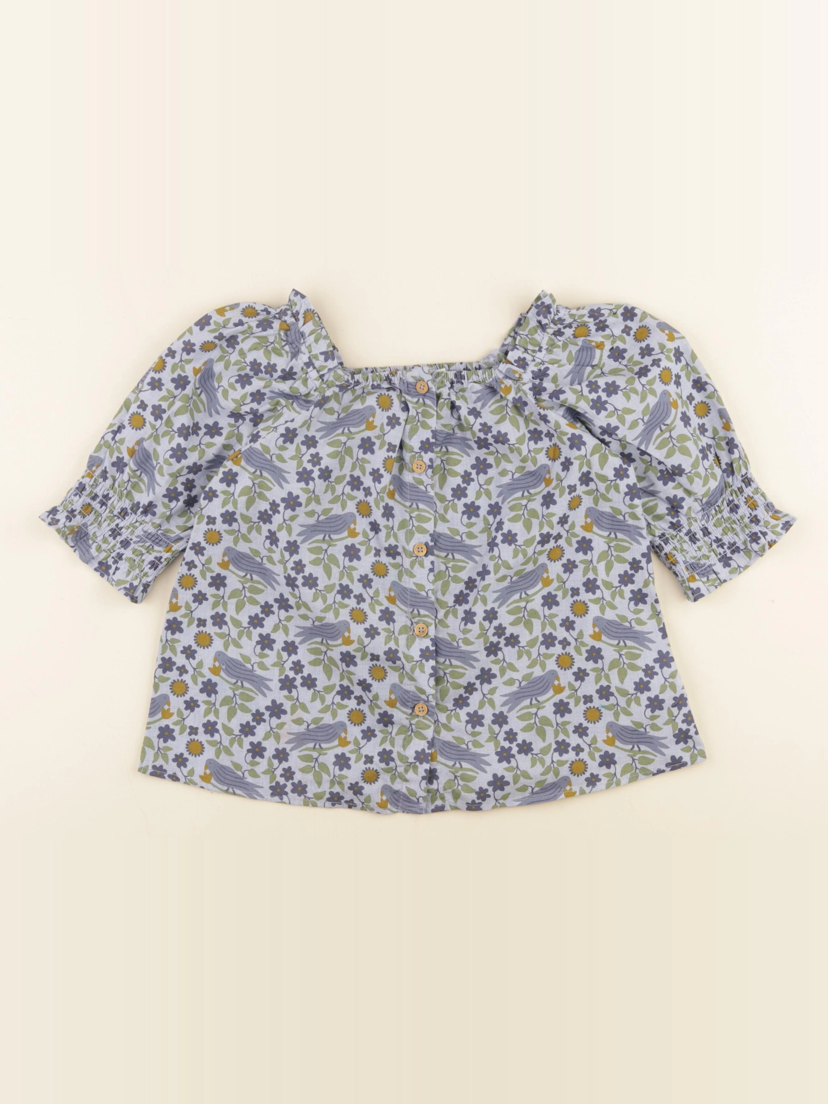 Monoprix - blouse multicolore - 8 ans