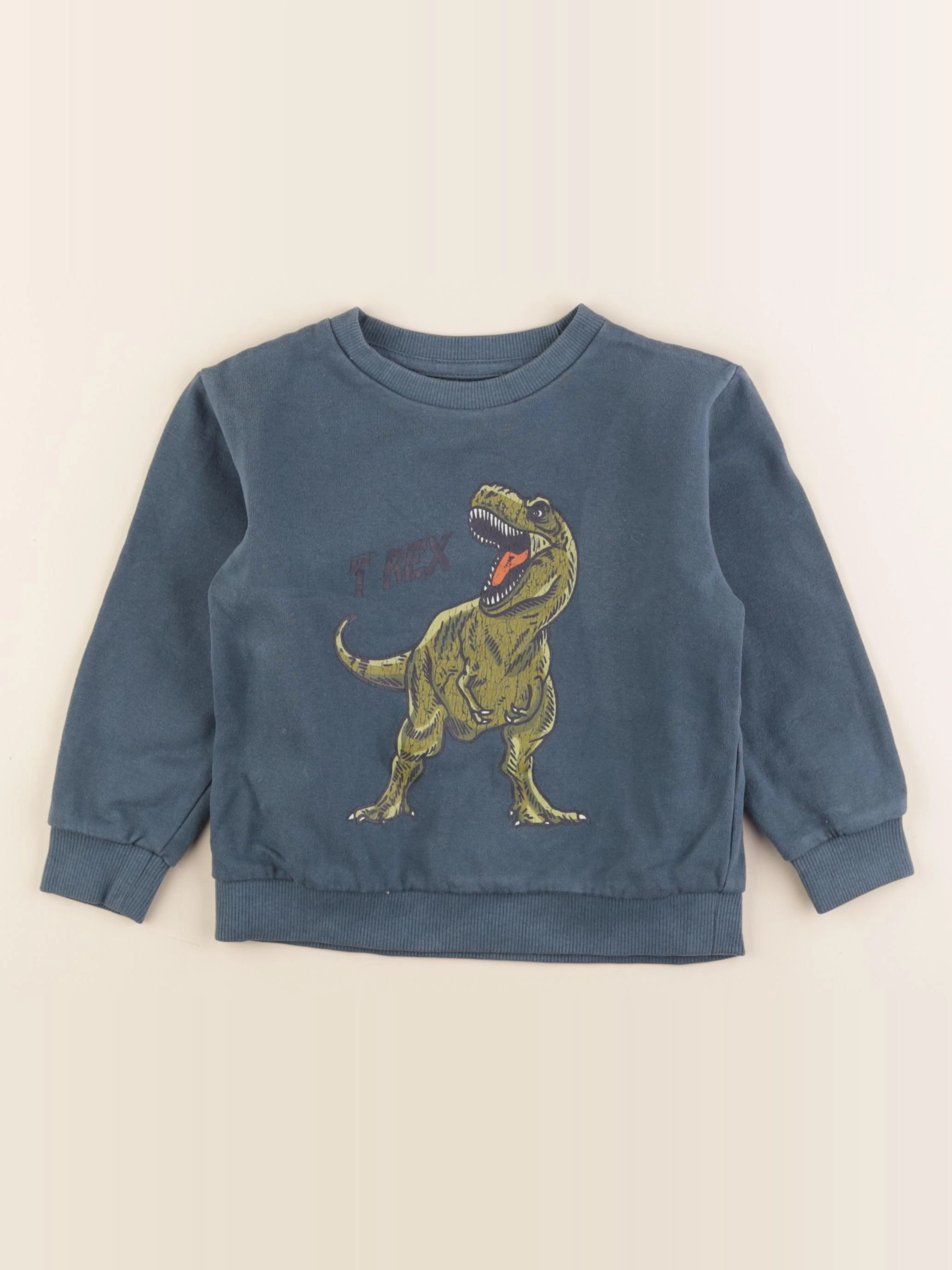 Vertbaudet - sweat bleu - 4 ans
