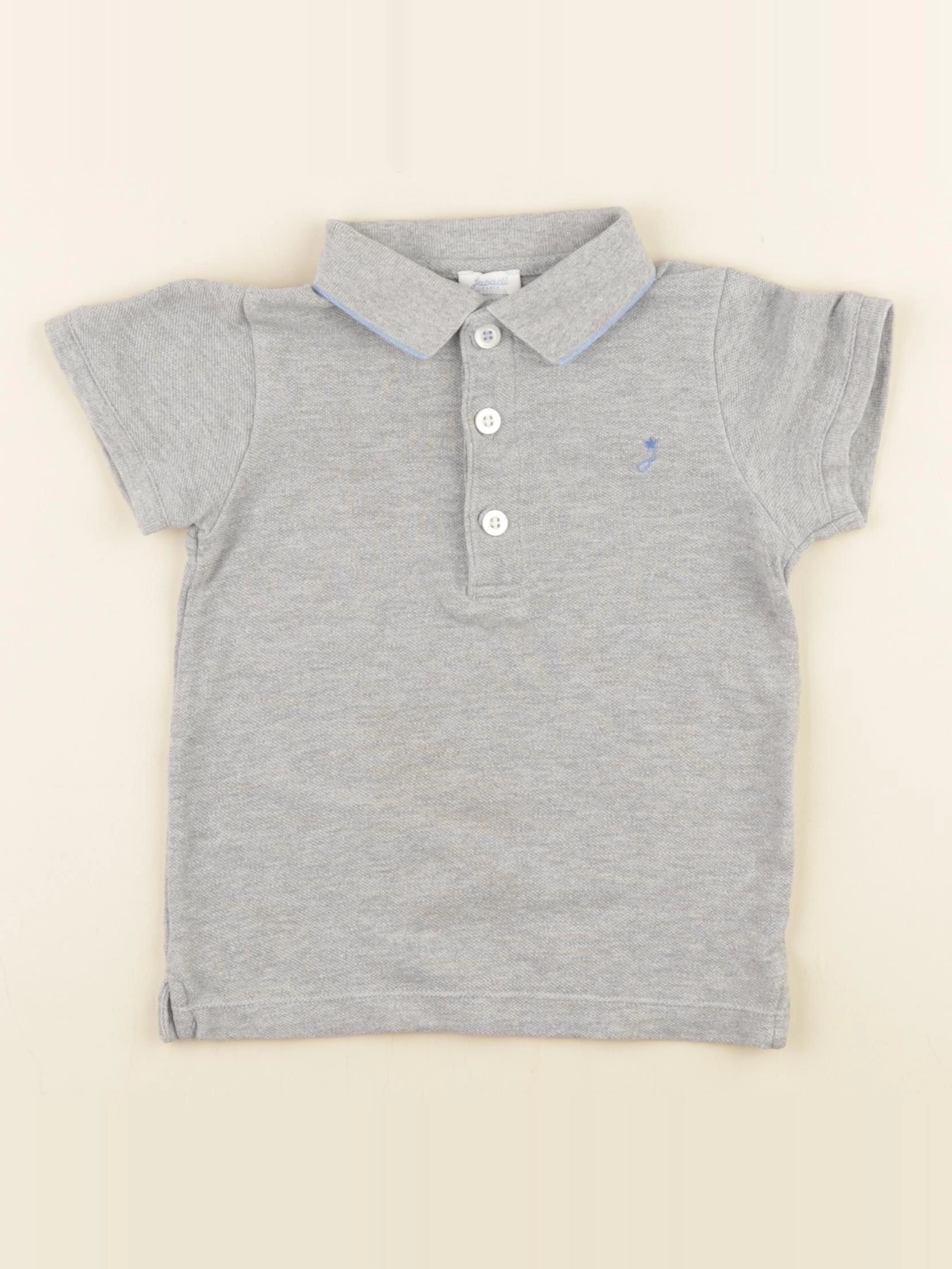 Jacadi - polo gris - 24 mois