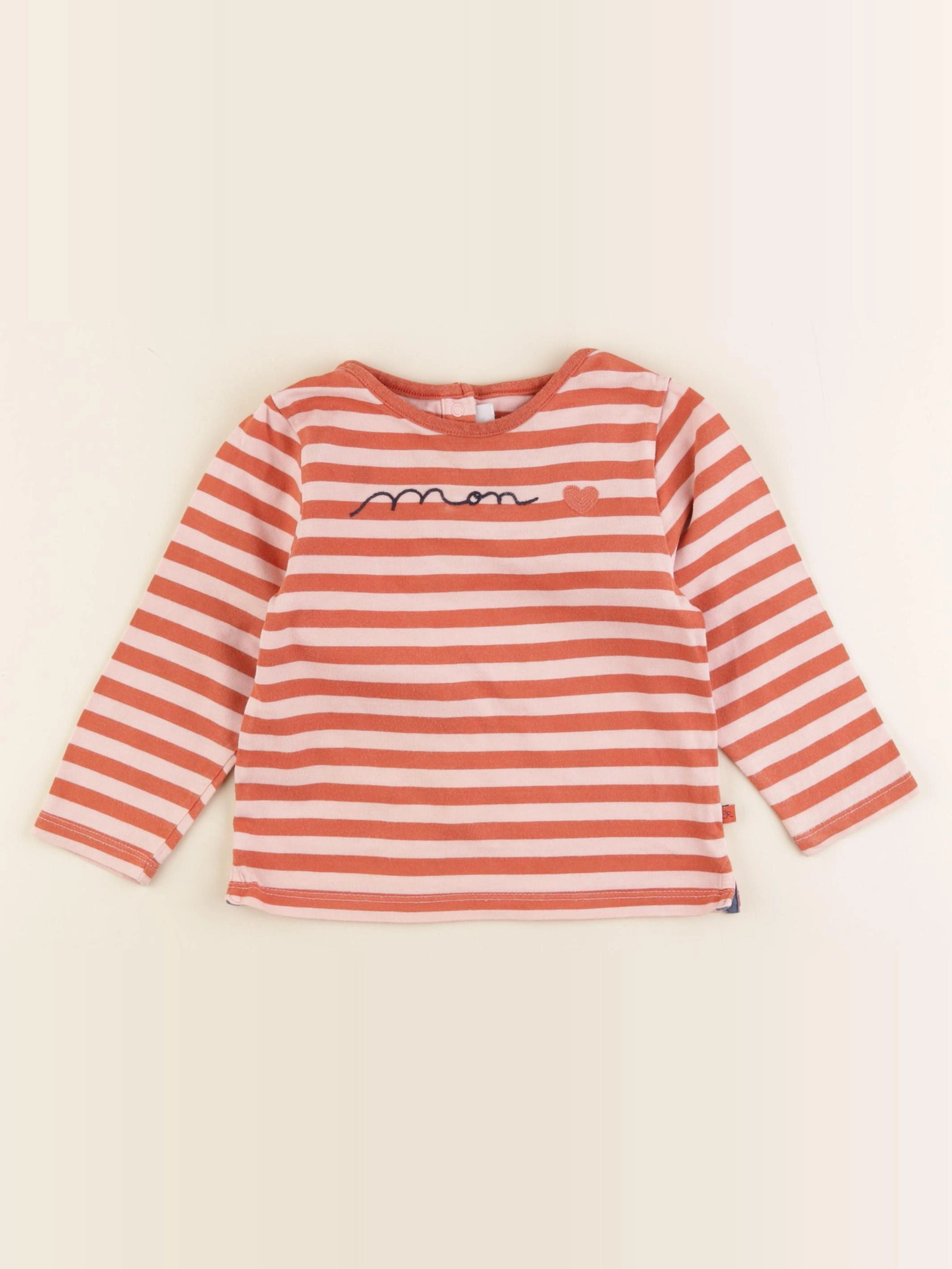 Cadet Rousselle - tee-shirt rose - 18 mois