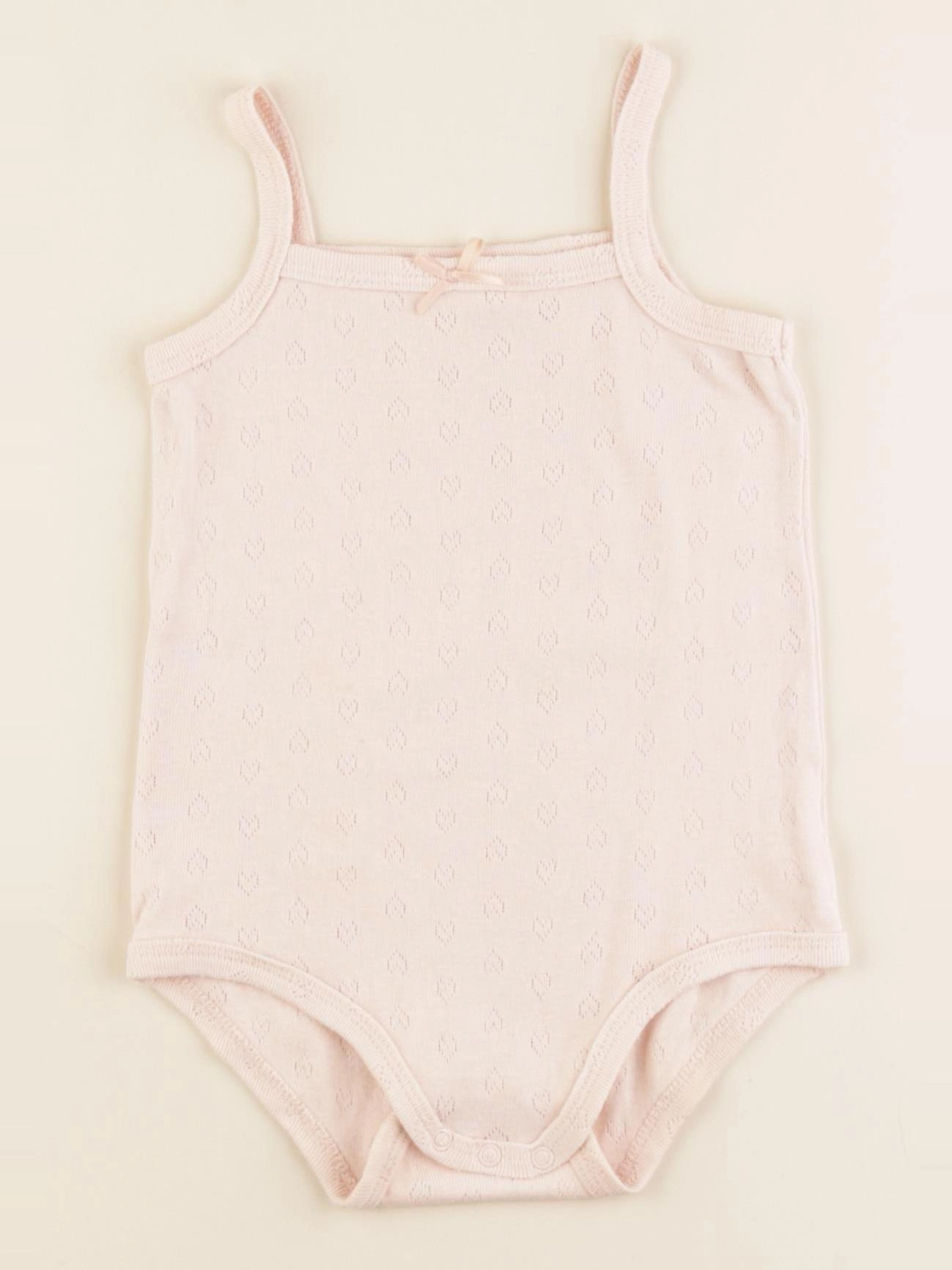 Vertbaudet - body rose - 2 ans