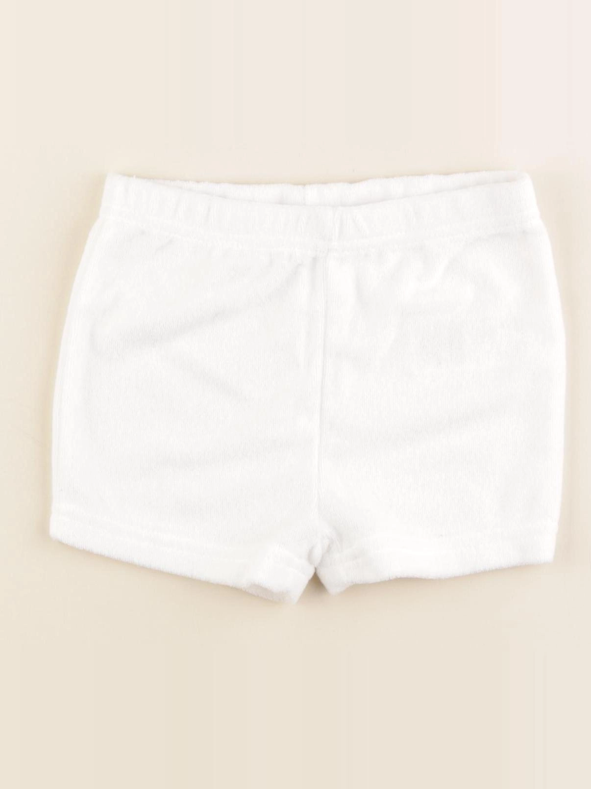 Vertbaudet - short blanc - 2 ans
