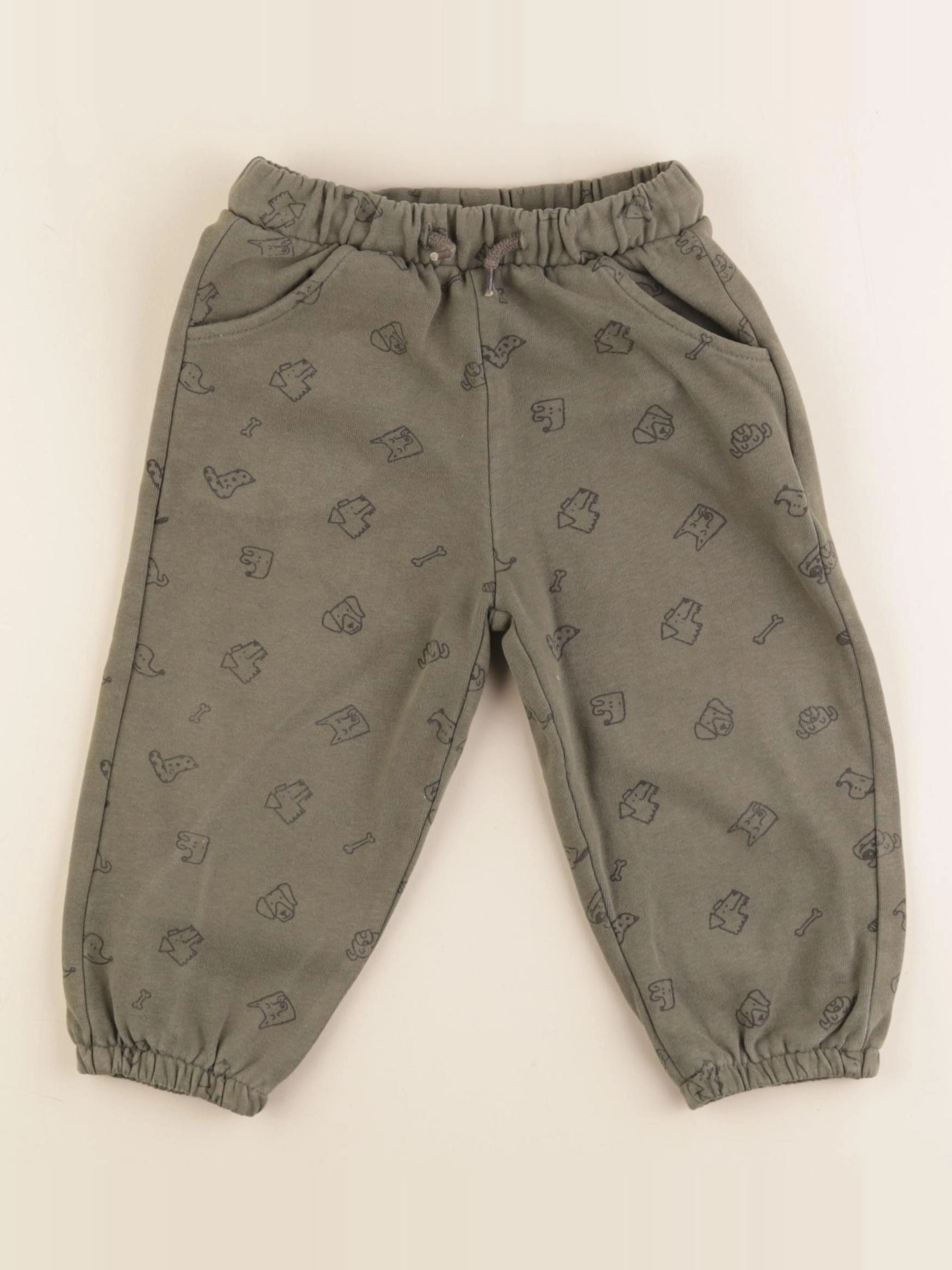 Vertbaudet - jogging vert - 24 mois