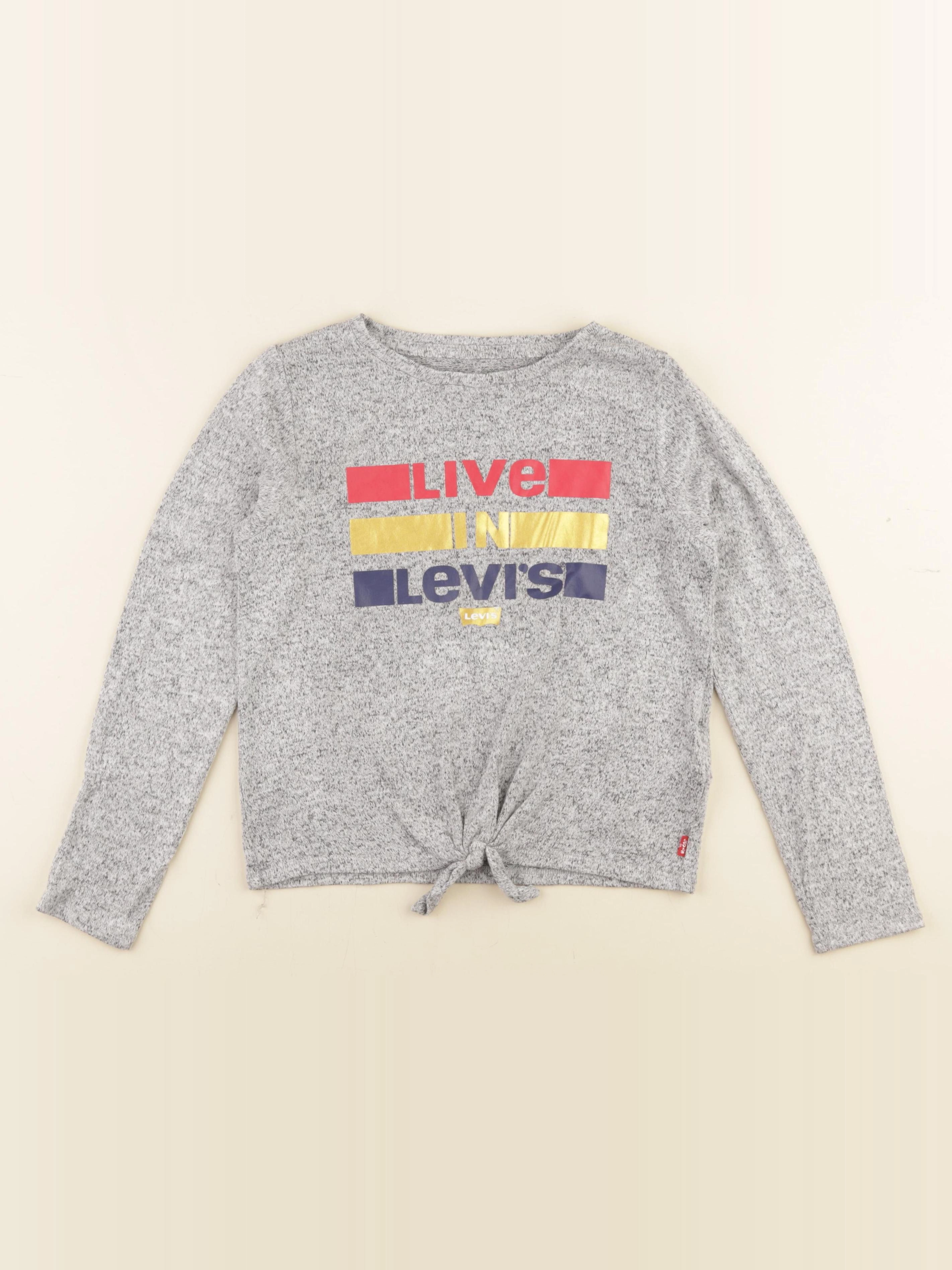 Levi's - tee-shirt gris - 8 ans