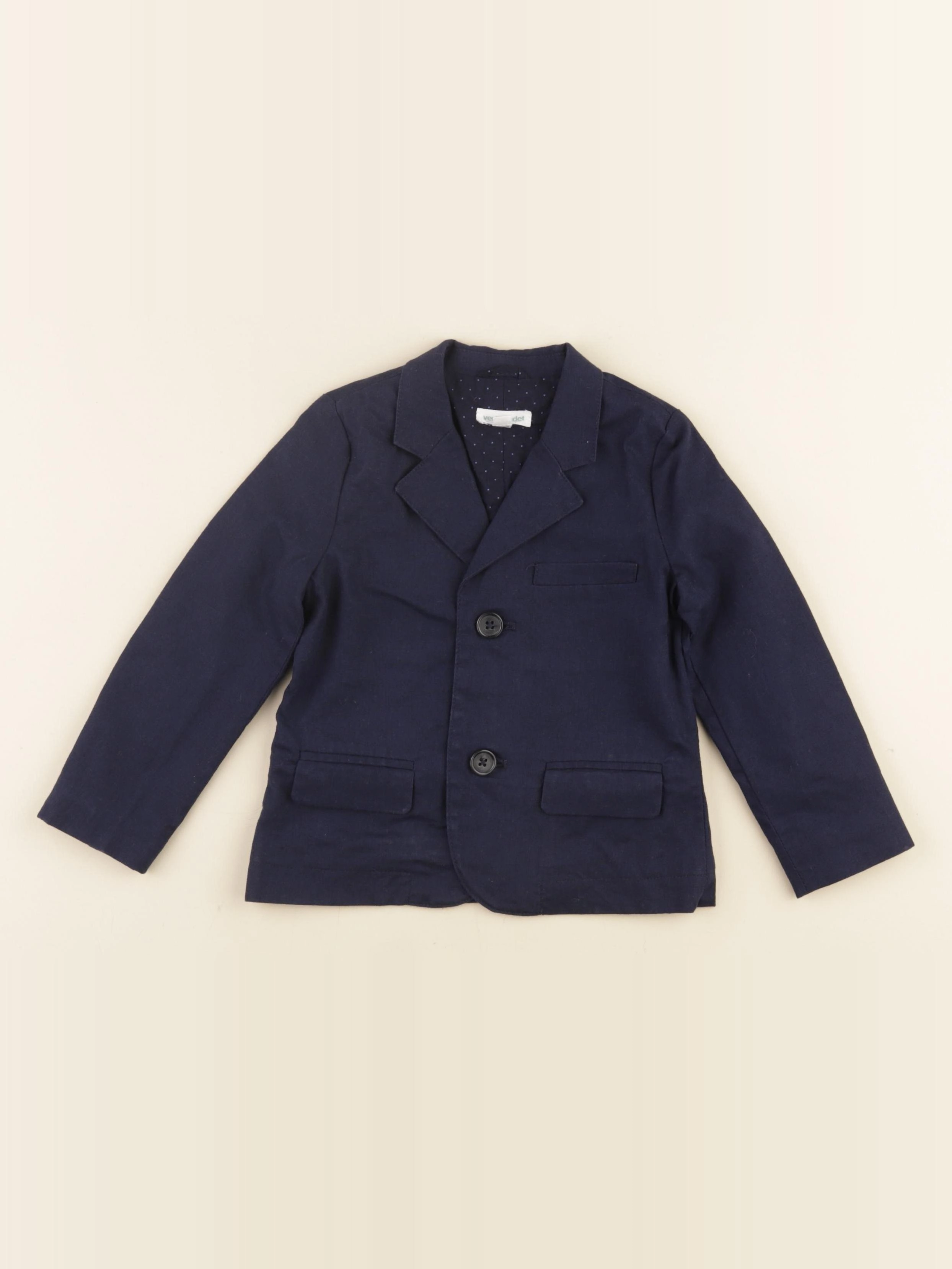 Vertbaudet - veste bleu - 2 ans