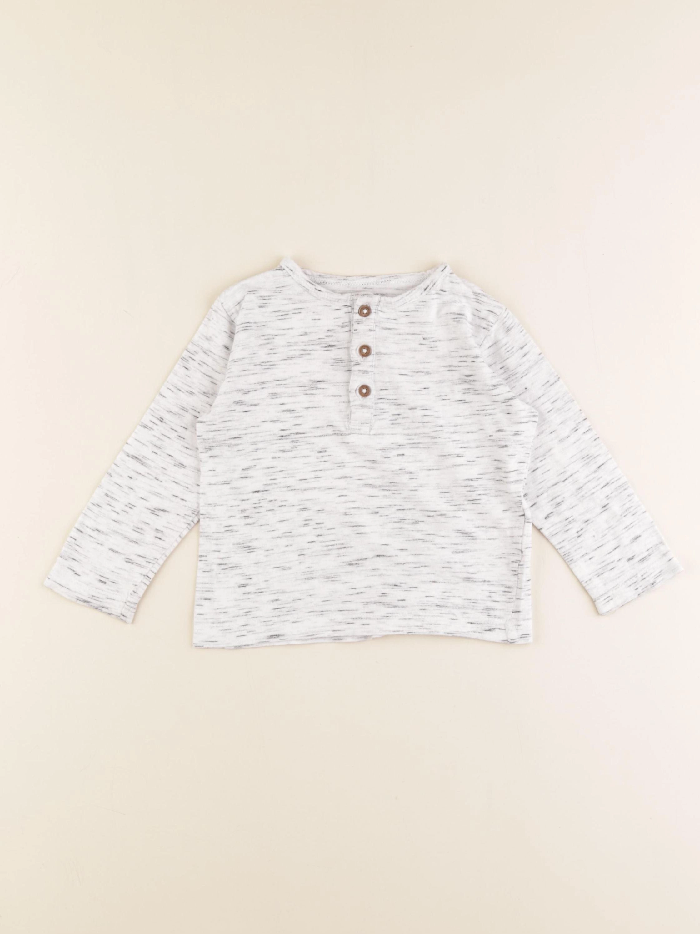 Boutchou - tee-shirt gris - 18 mois